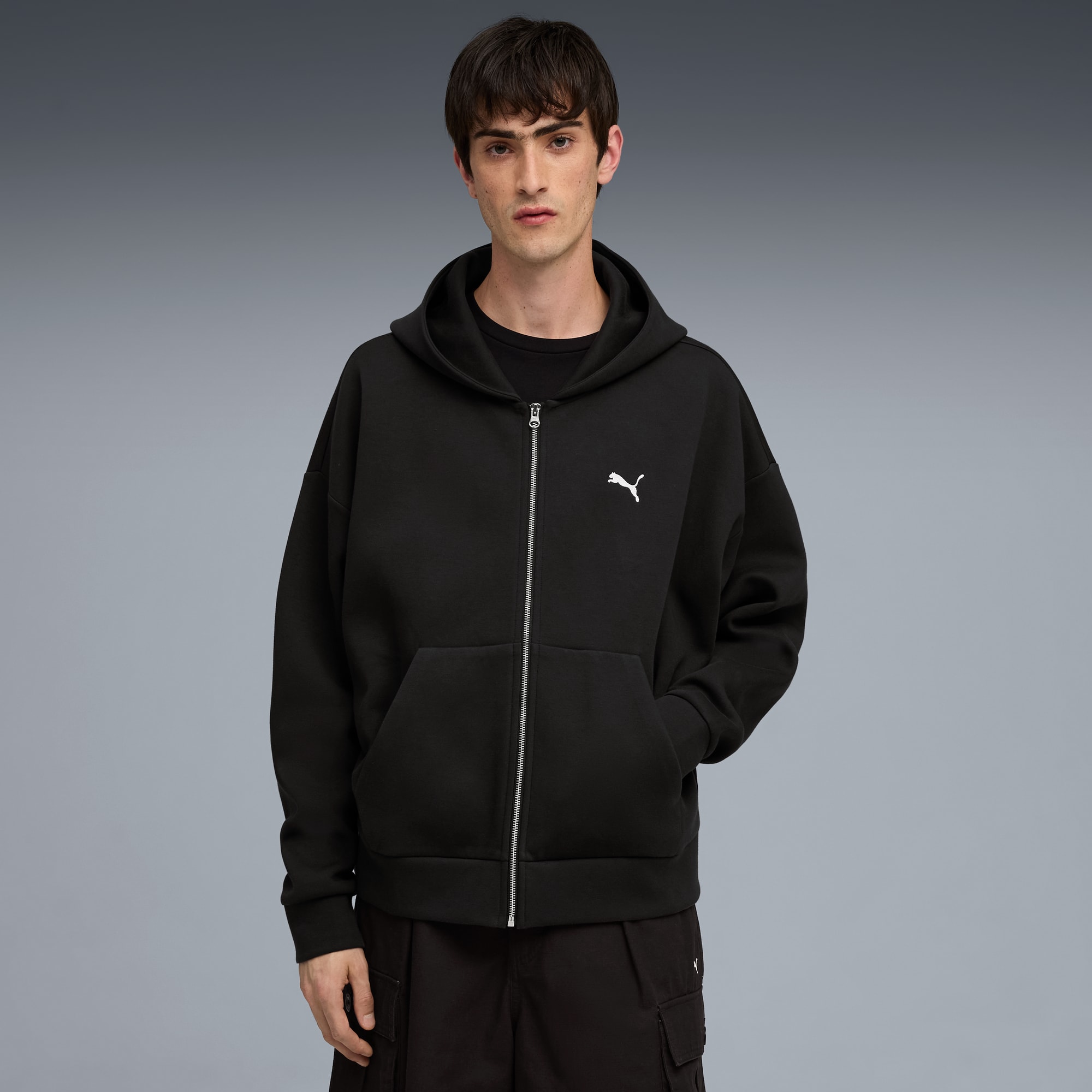 トップス vaultroom FRIENDLY ZIP HOODIE / BLACK M VASE CAT ZIP HOODIE / BLACK – VAULTROOM