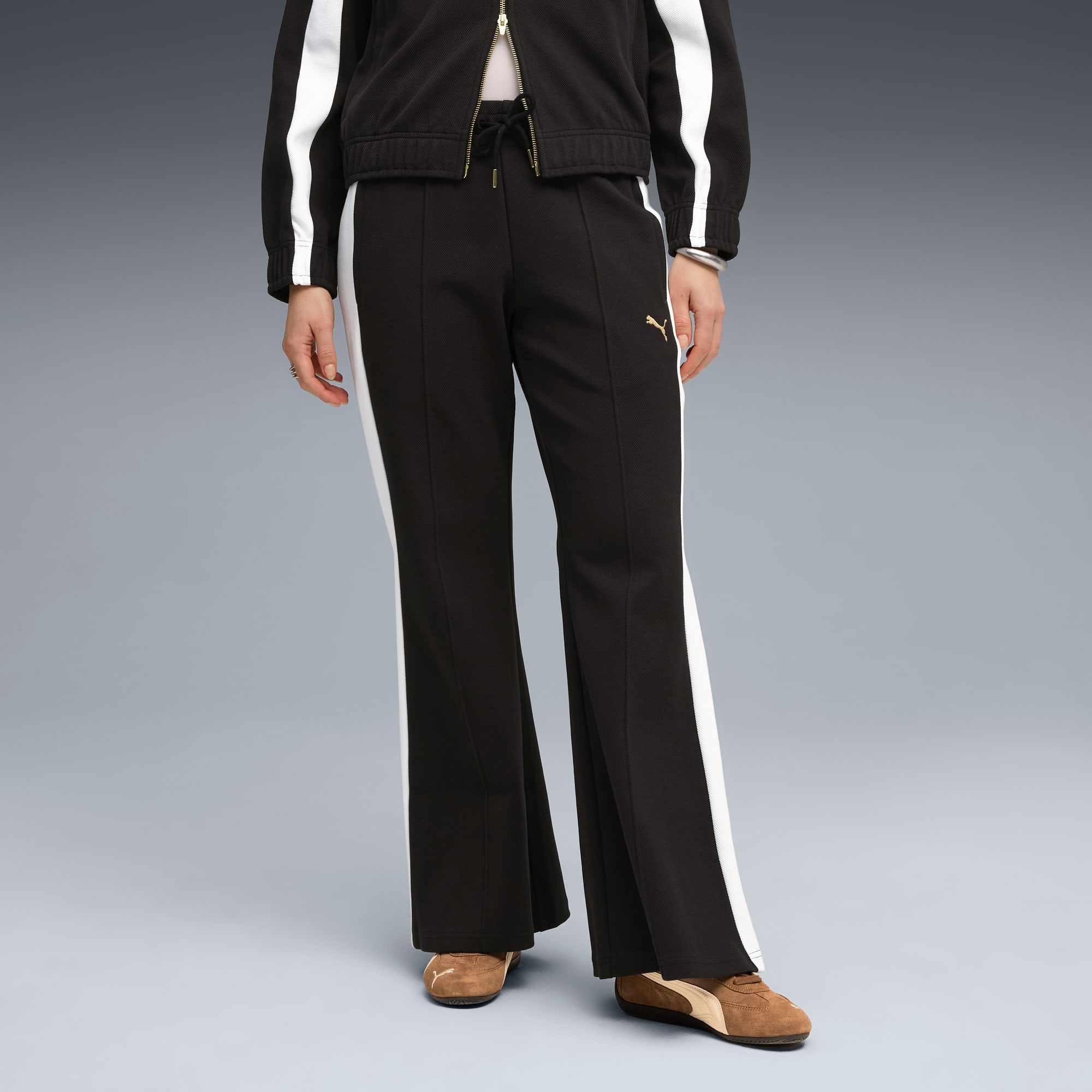 T7 Flared Pants Women, PUMA Black, large