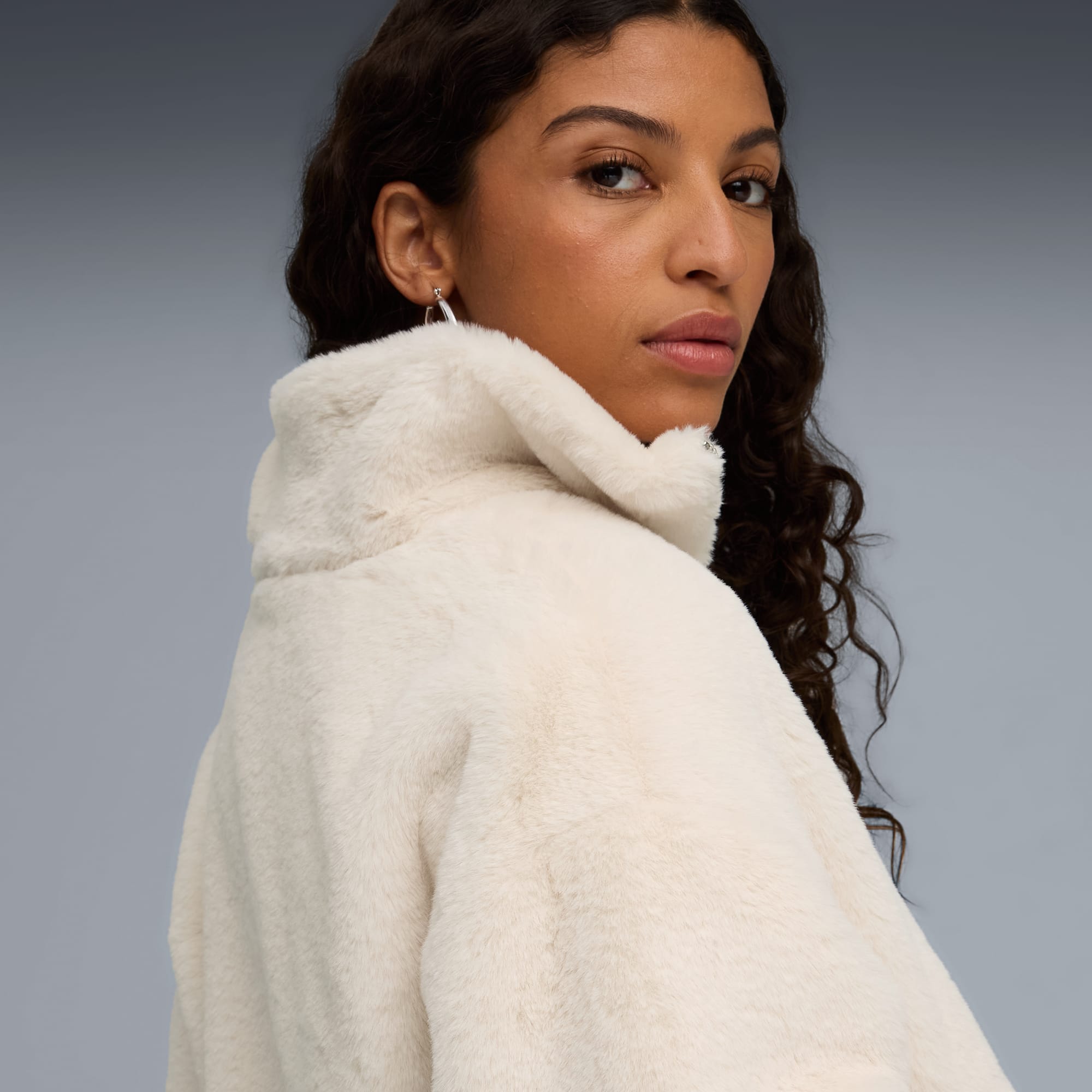 Veste en polaire douce Wardrobe Essentials Femme, Alpine Snow, large