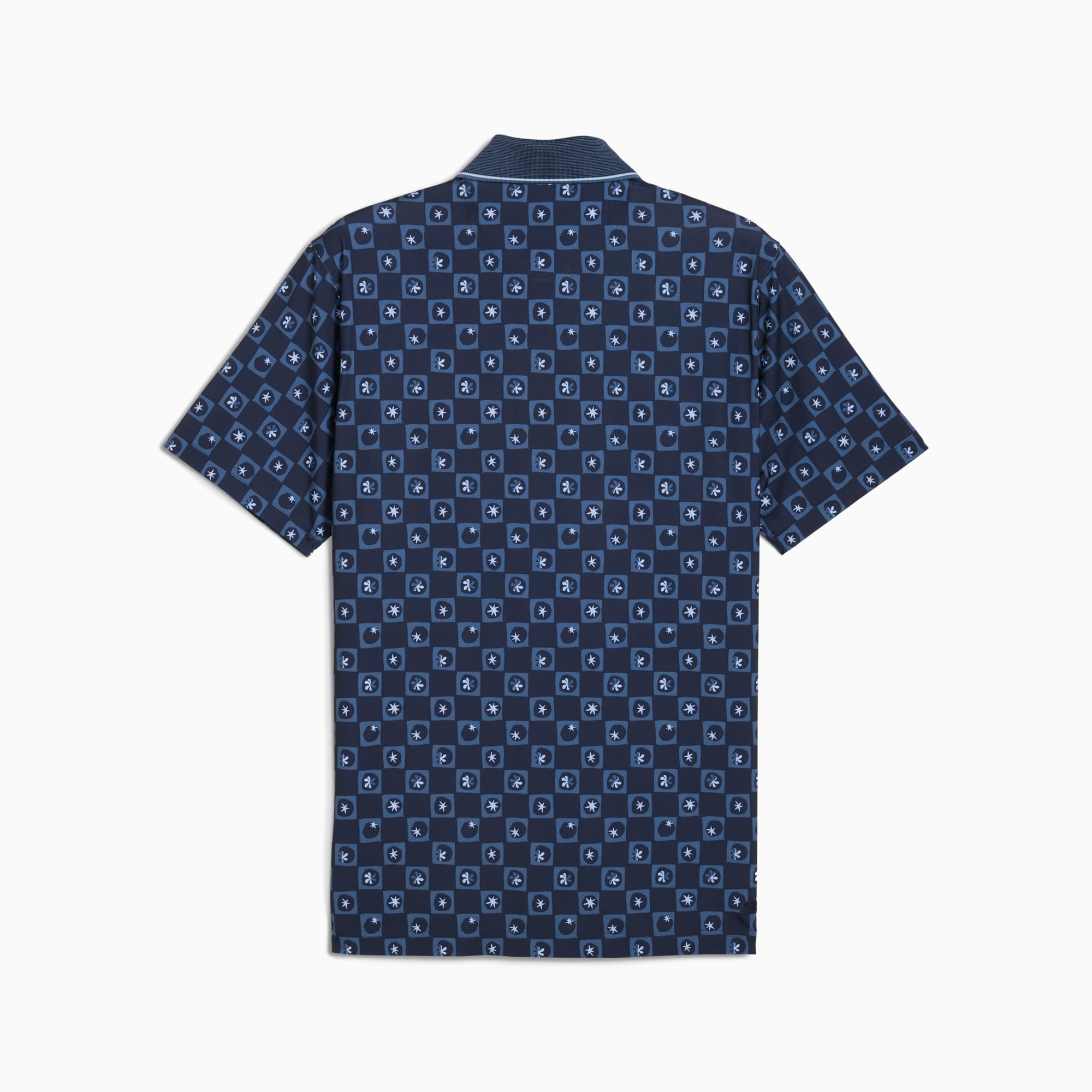 PUMA x PALM TREE CREW Micro Golf Polo Men, Deep Navy, large