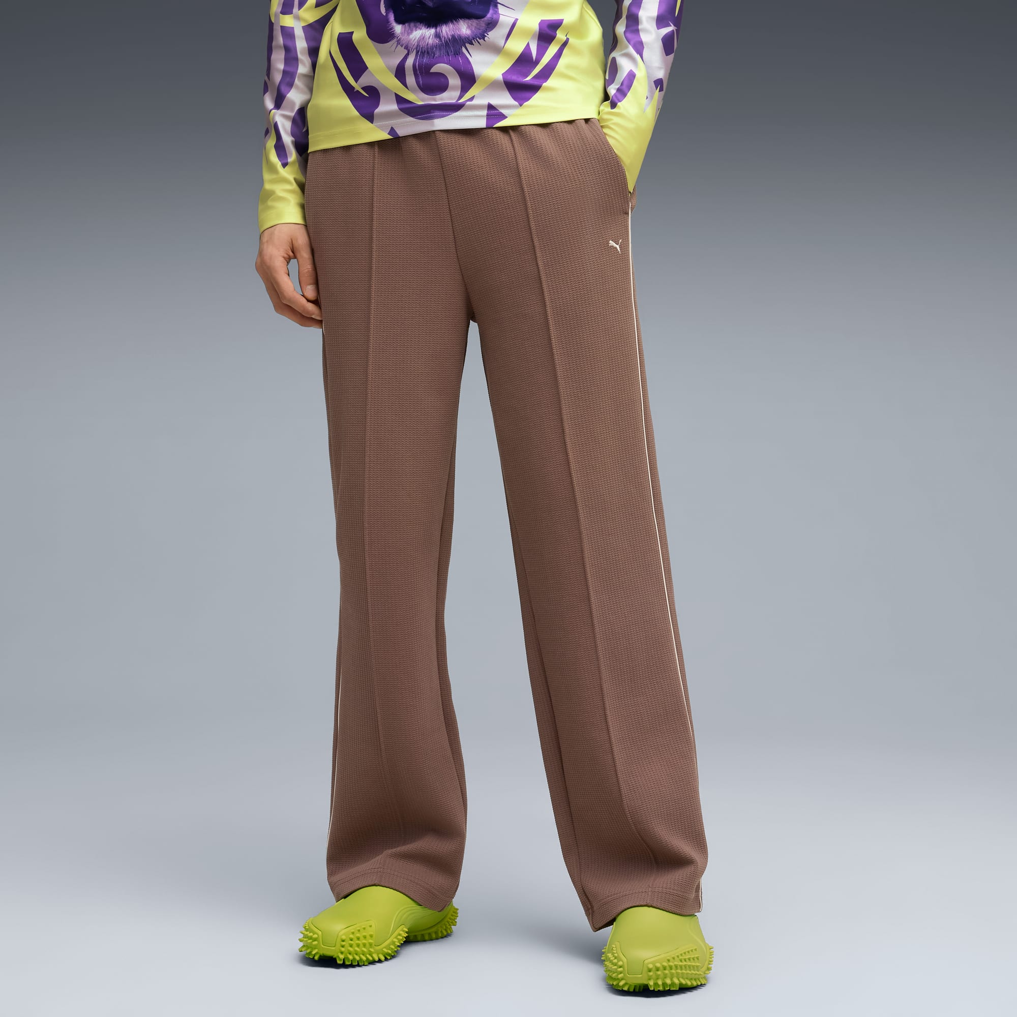 T7 Track Pants Men, Flat Bronze, large