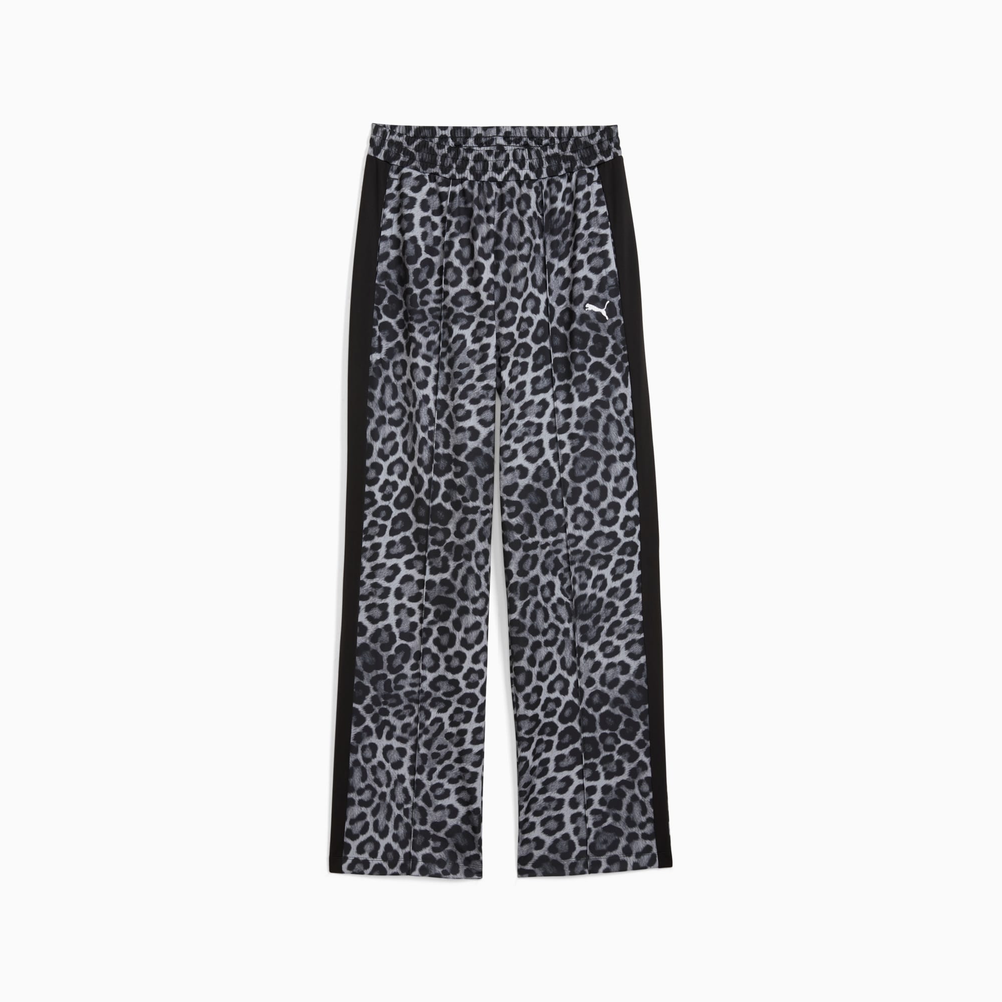 パンツ IONSEOUL leopard cotton wide pants HJ5D0025 Linen-cotton Leopard Drawstring Pant For Women | Factory