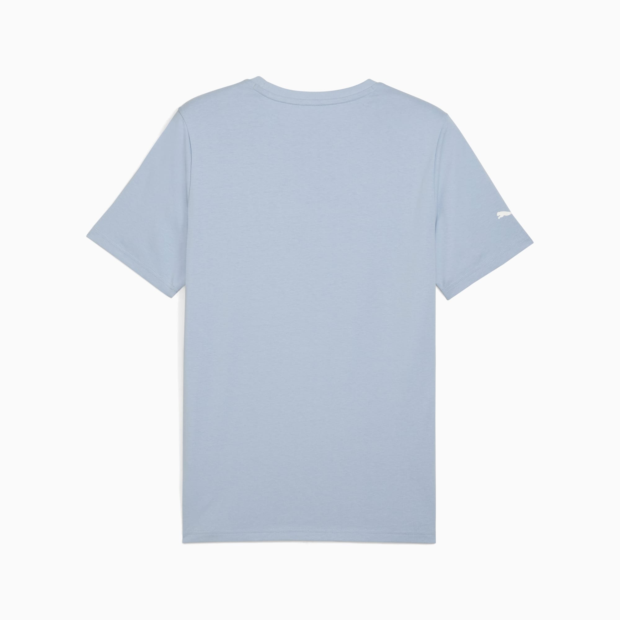 BMW M Motorsport Essentials Logo Tee Men, Blue Wash, large