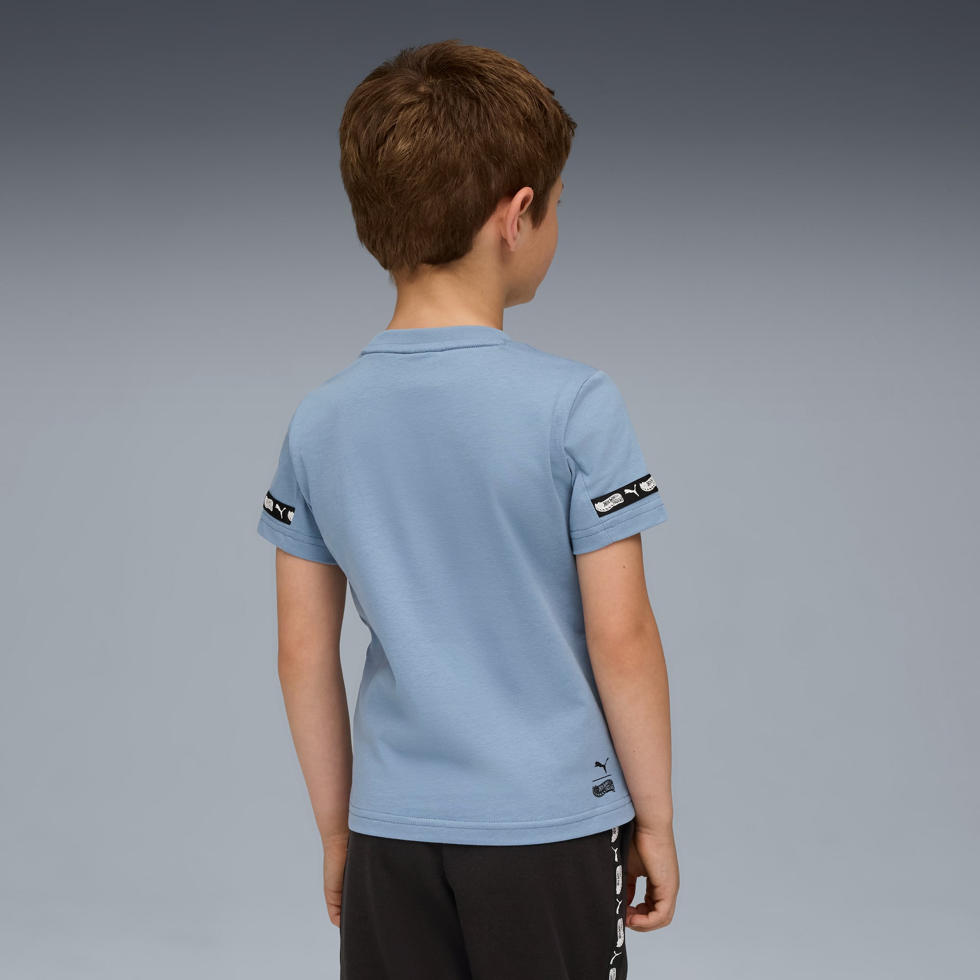 T-shirt PUMA x HOT WHEELS™ MONSTER TRUCKS per bambini, Cool Blue, large