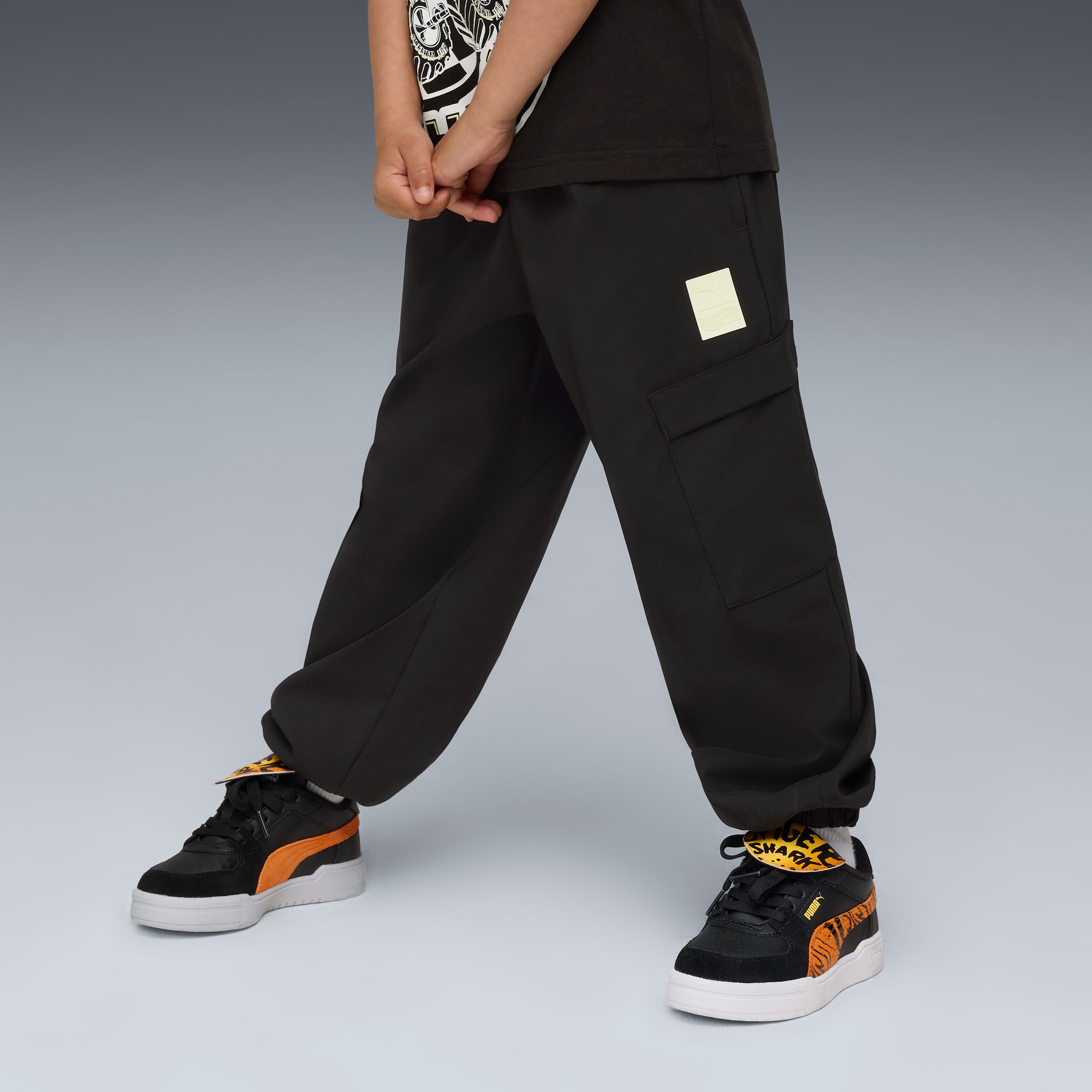 人気【THE CENTAUR】CENTAUR CARGO PANTS PUMA x HOT WHEELS™ MONSTER TRUCKS Cargo Pants Kids | PUMA