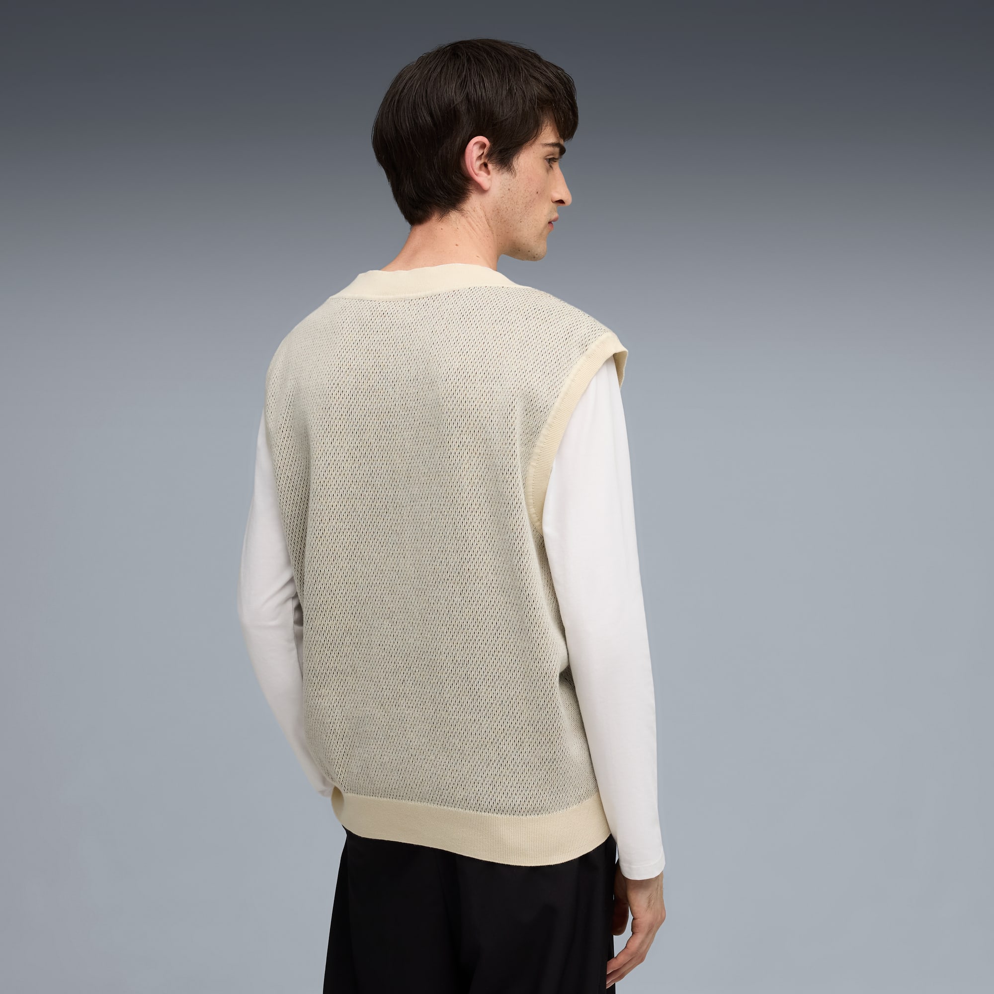 plus knit vest　21SS adidas - Knit Vest (Off White) | HHV