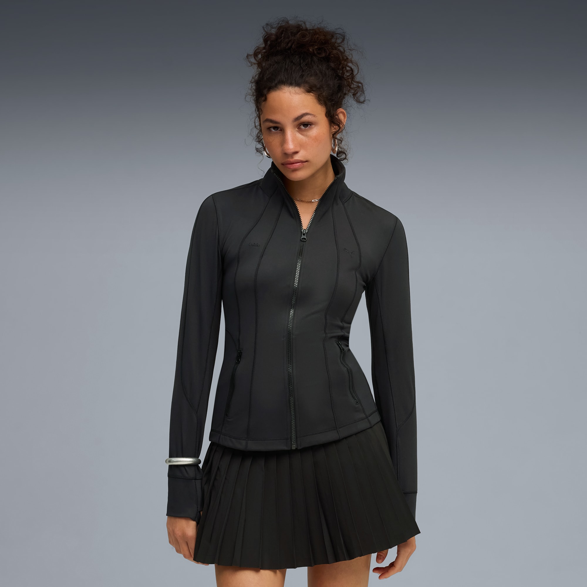 PUMA x GUIZIO Active Top Damen, PUMA Black, large