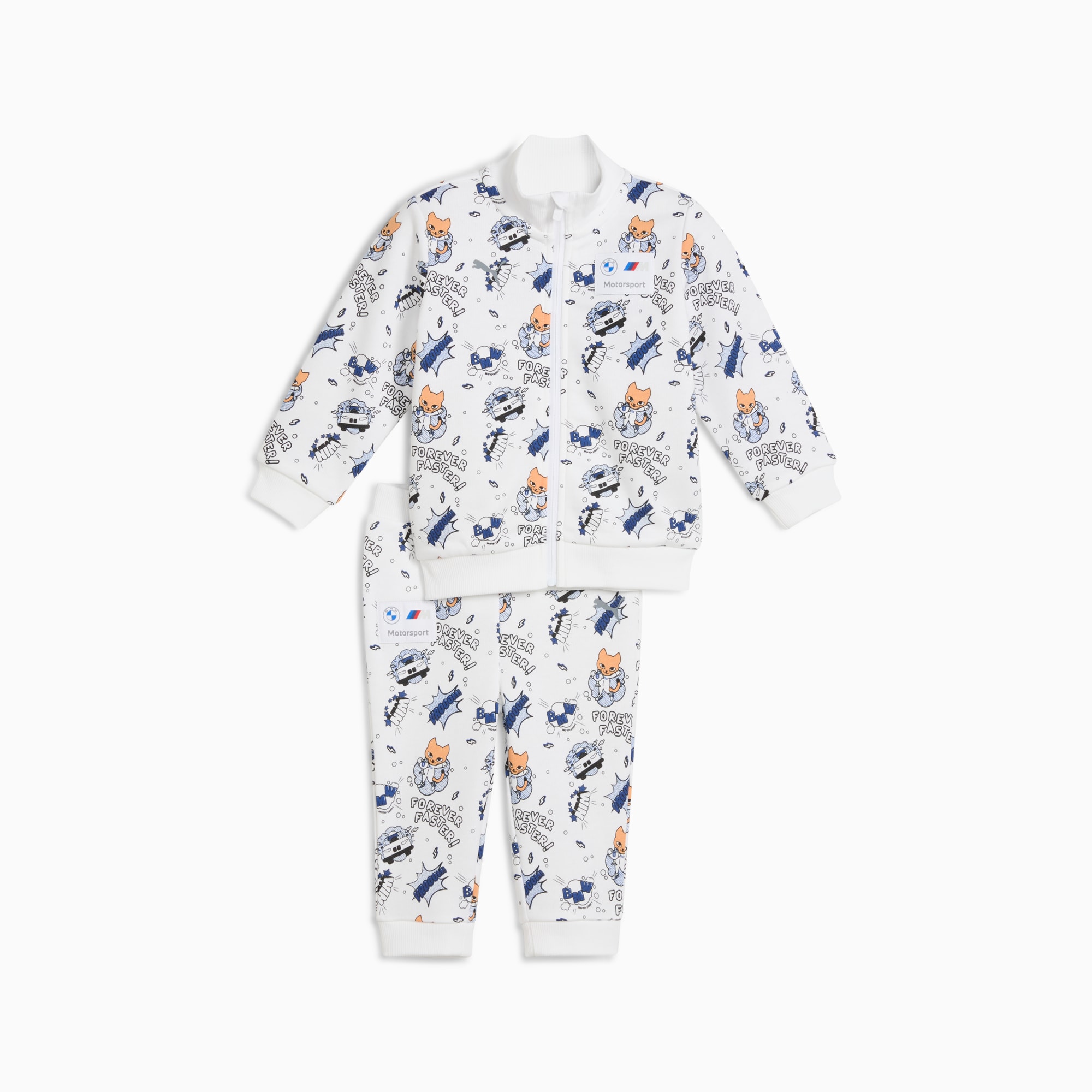 BMW M Motorsport All-Over Print Jogger Set Toddlers, Pro Blue-M Color-AOP, large