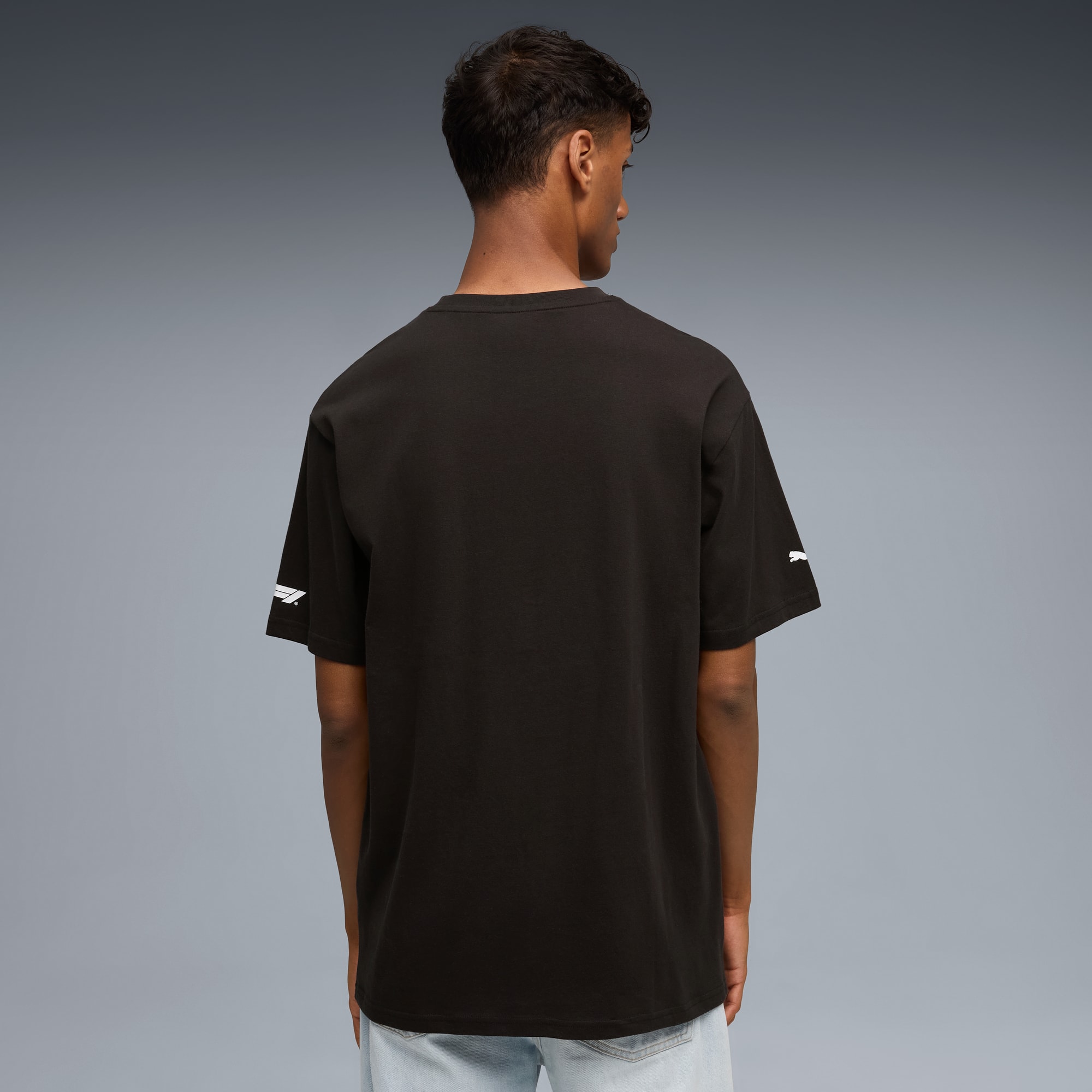 F1® Essentials Graphic Tee Men, PUMA Black, large