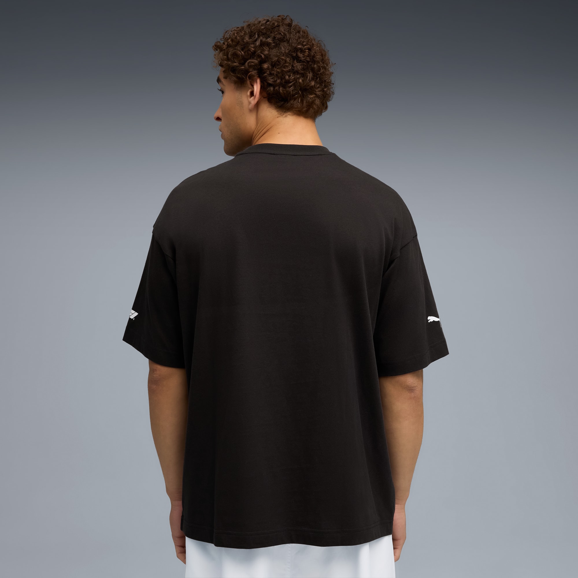 T-shirt à motif F1® Homme, PUMA Black, large