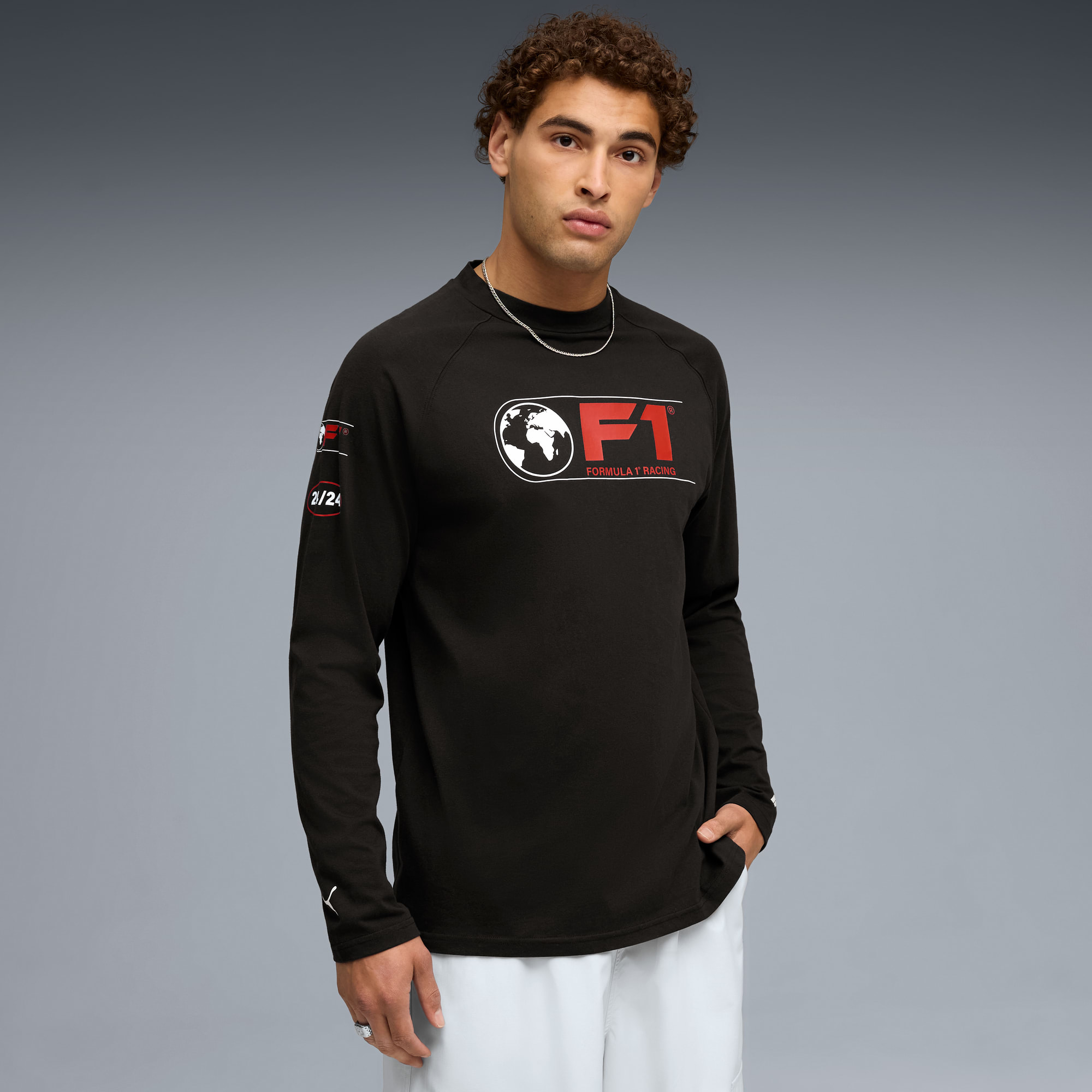 プーマ メンズ F1 オーバーサイズ 長袖 Tシャツ PUMA プーマ メンズ F1 オーバーサイズ 長袖 Tシャツ（Tシャツ