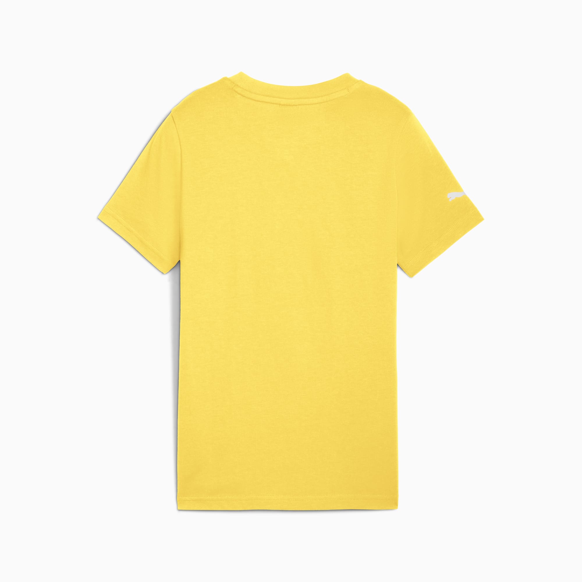 Scuderia Ferrari Sportswear Coloured Big Shield Tee Youth, Speed Yellow, large