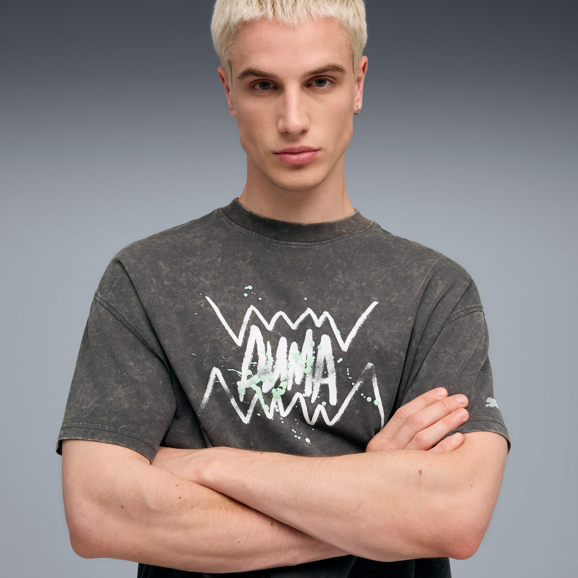 Points In The Paint T-Shirt Unisex, Dusky Gray, large