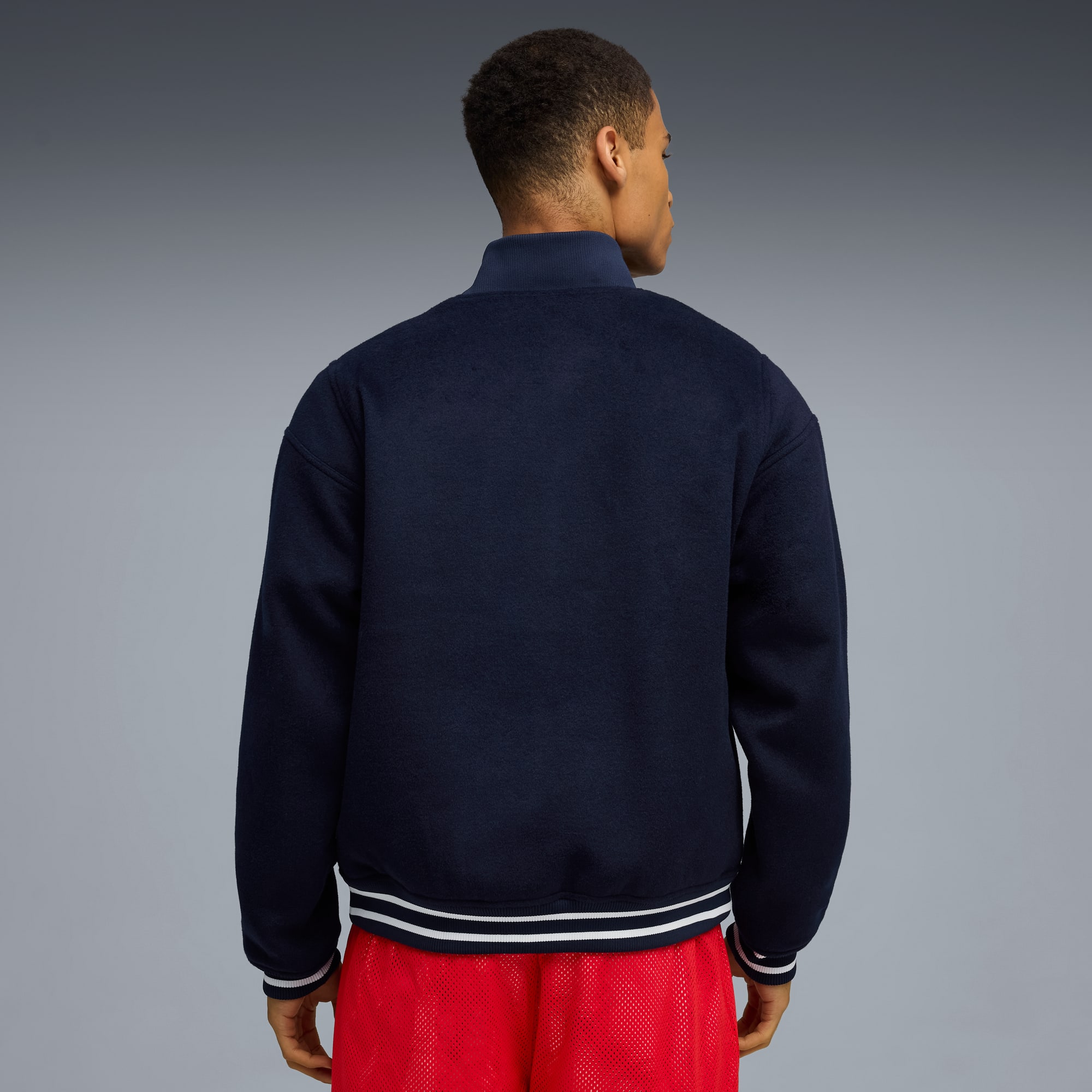 HooperHotline Varsity Jacke Herren, PUMA Navy, large