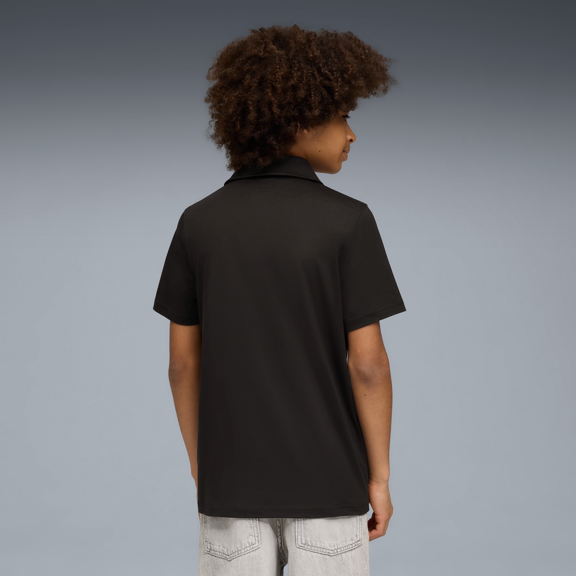 Polo Scuderia Ferrari Sportswear juvenil, PUMA Black, large