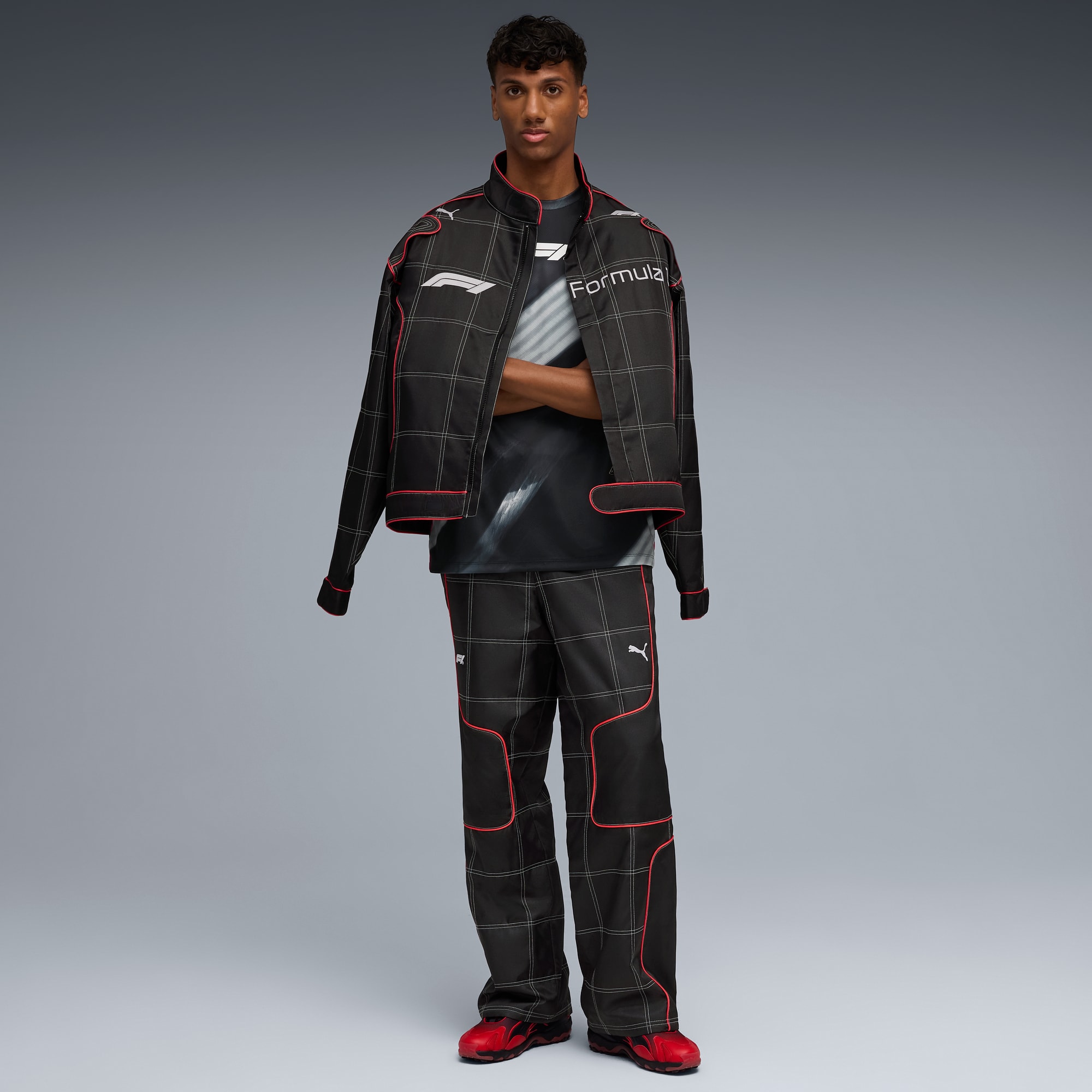 メンズウェア RUFFLOG RACING LOGO WIDE TRAINING PANTS RACING LOGO WIDE TRAINING PANTS NAVY – RUFFLOG