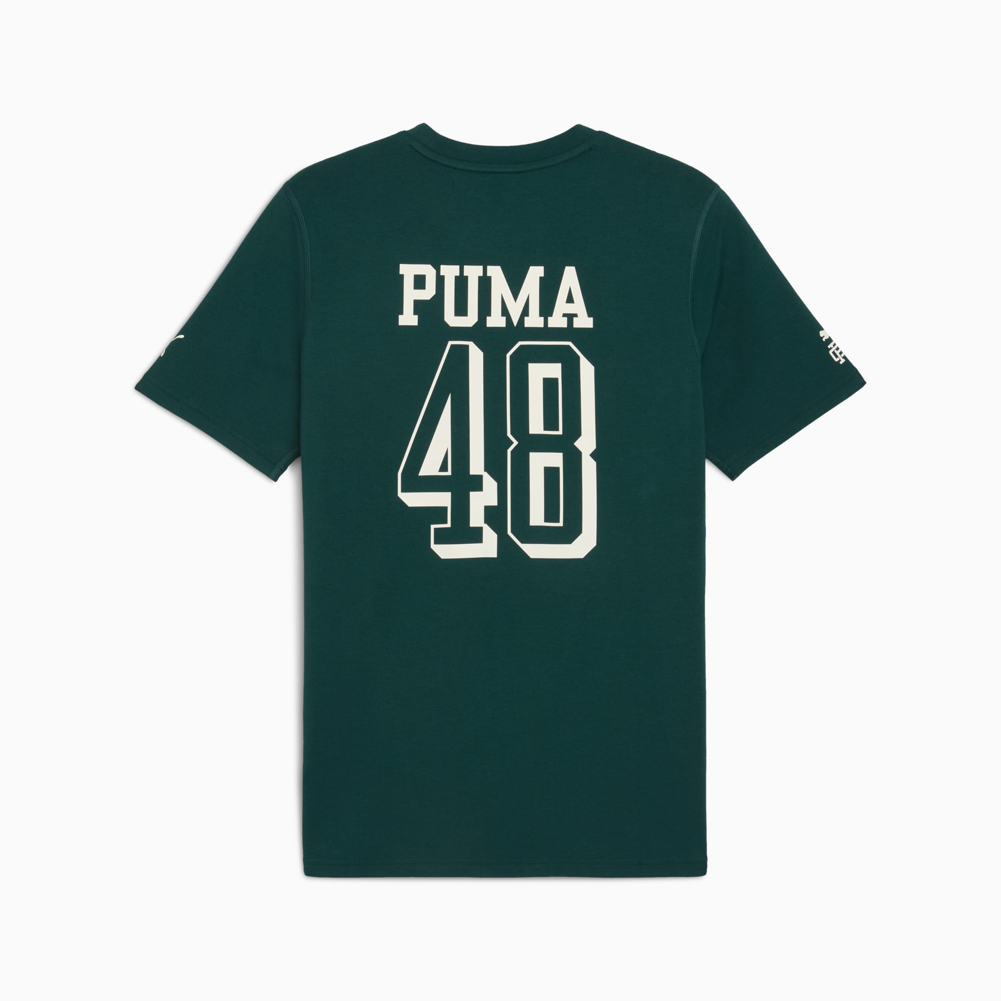 PUMA x REIGNING CHAMP Modalon Golf T-Shirt Men, Green Terrain, large