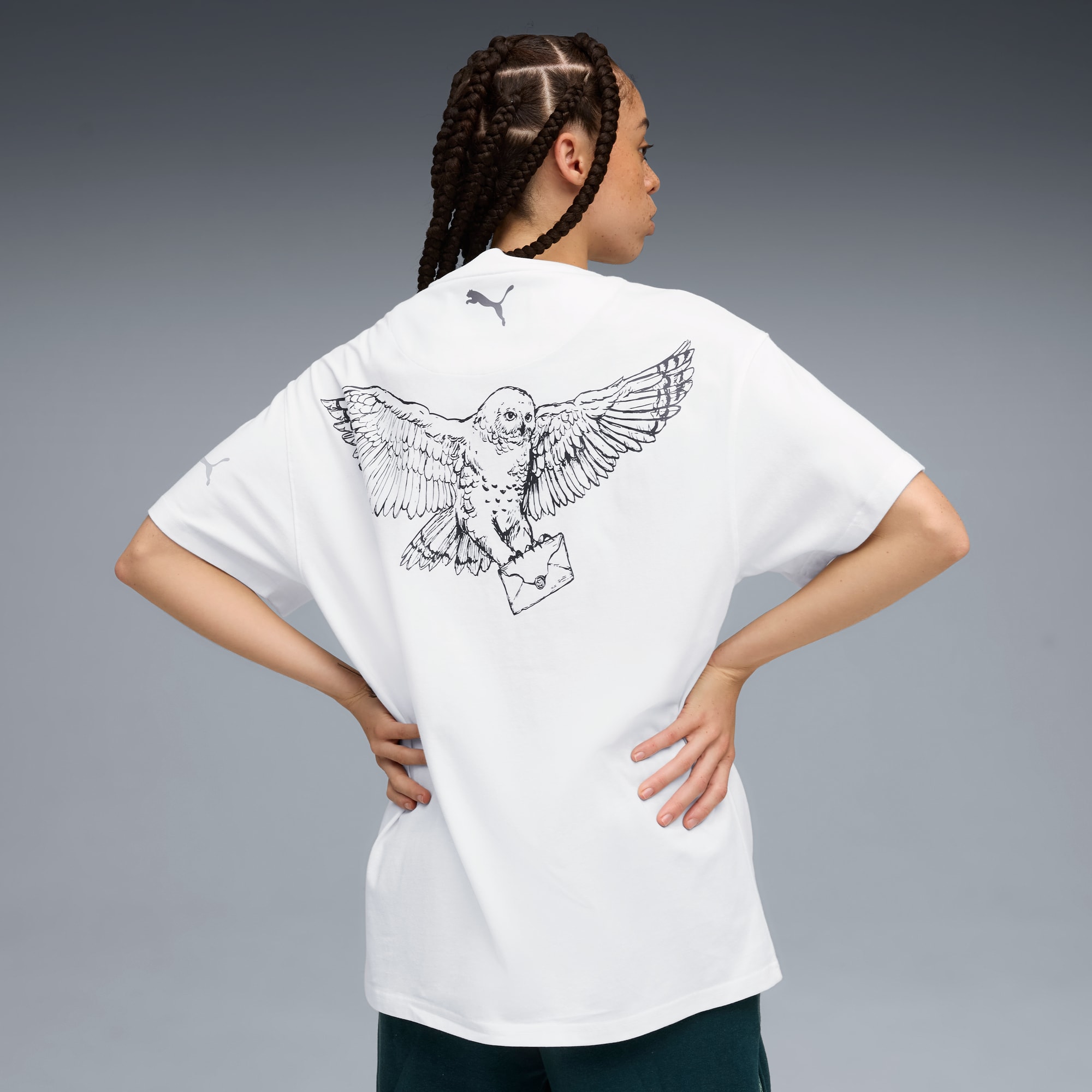 T-shirt PUMA HOOPS x HARRY POTTER™ Femme, PUMA White, large