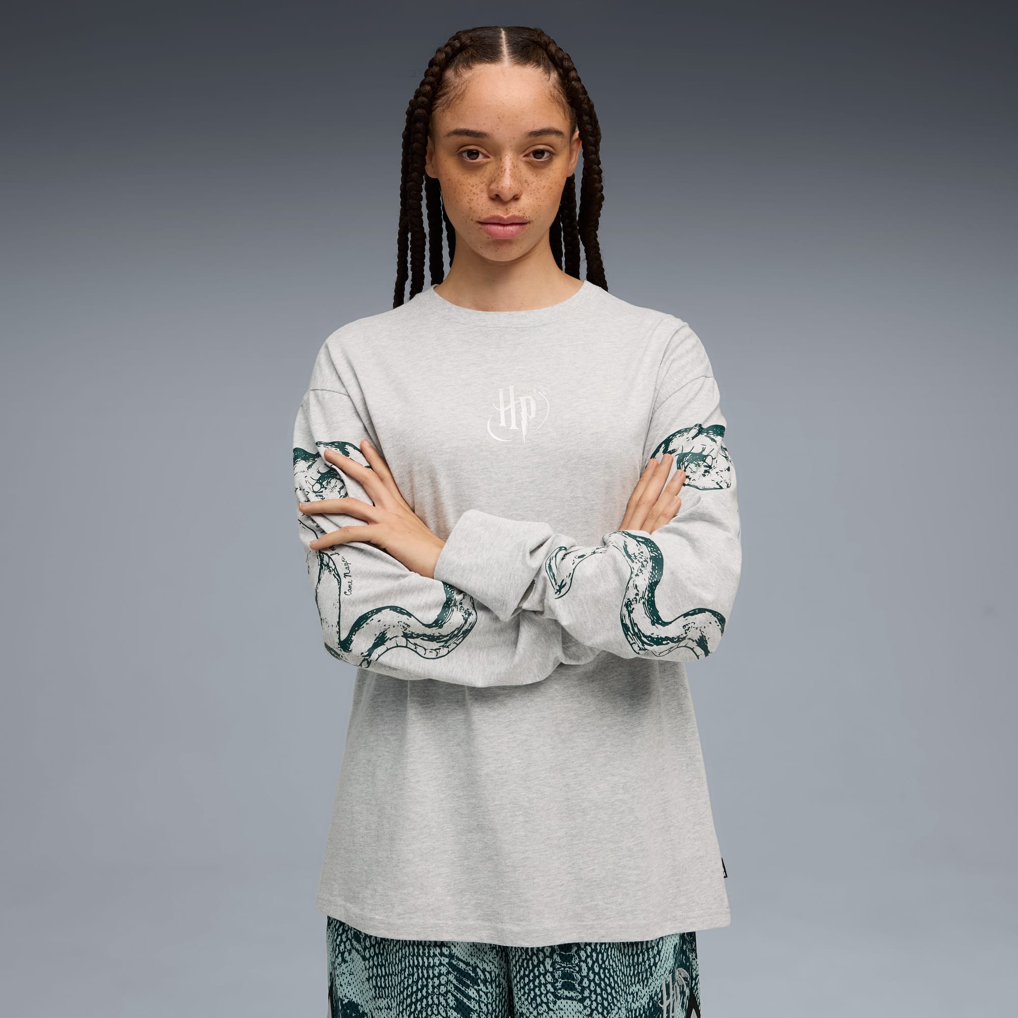 tシャツ PUMA プーマ Hoops x Harry Potter Tee レディース PUMA HOOPS x HARRY POTTER™ Tee Women | PUMA