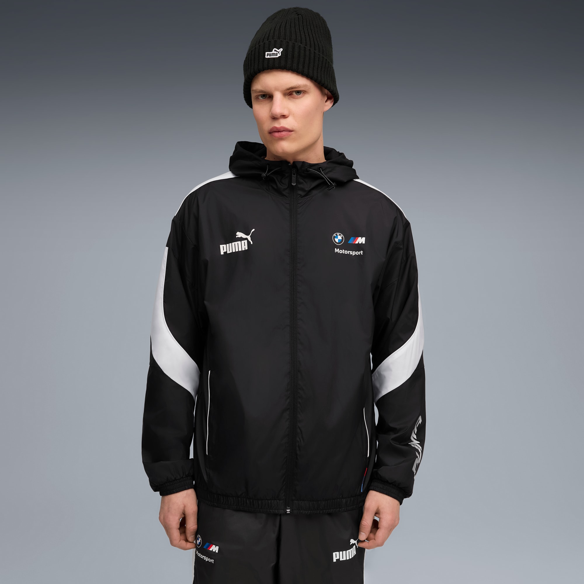 BMW M Motorsport MT7+ Windbreaker Men, PUMA Black, large