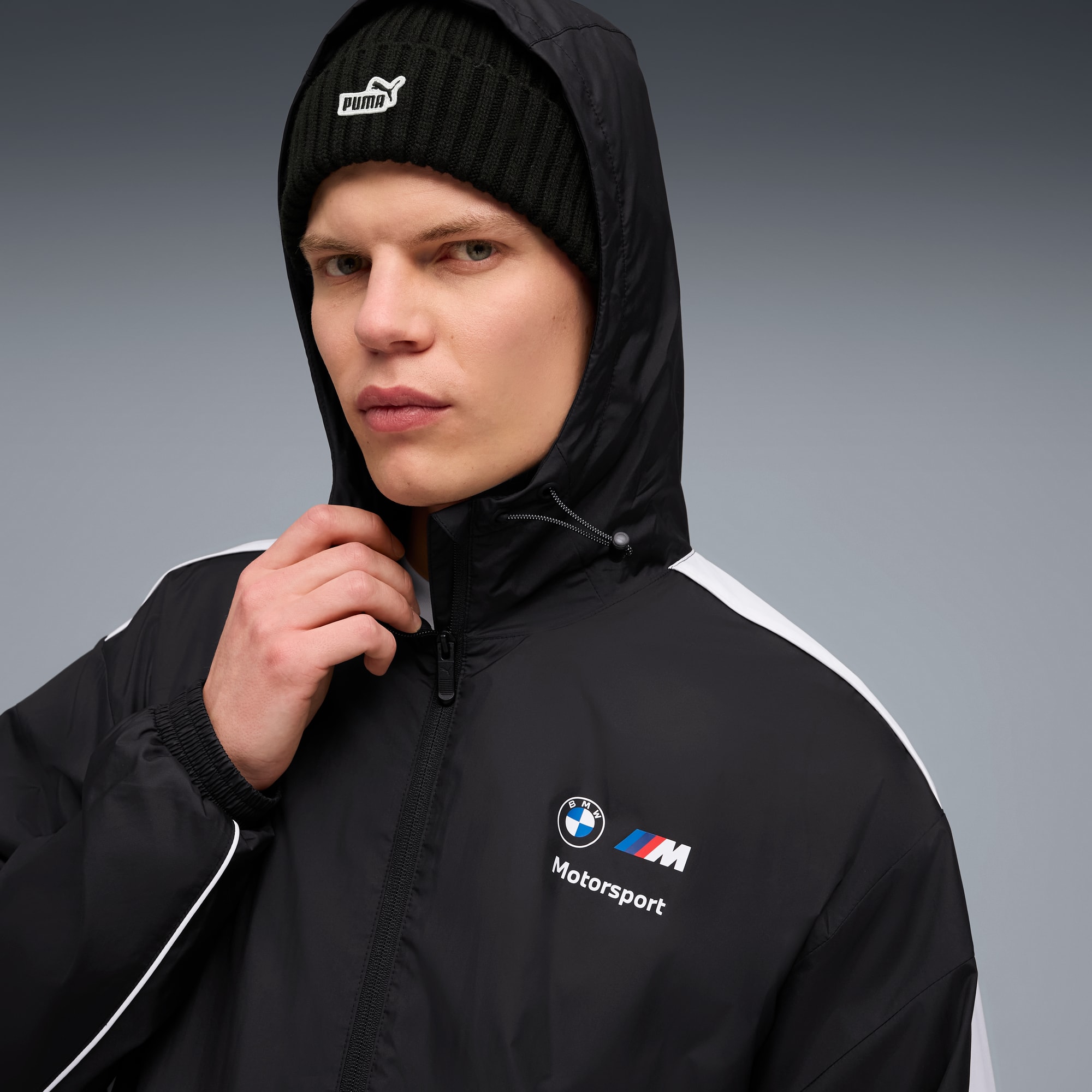 BMW M Motorsport MT7+ Windbreaker Men, PUMA Black, large