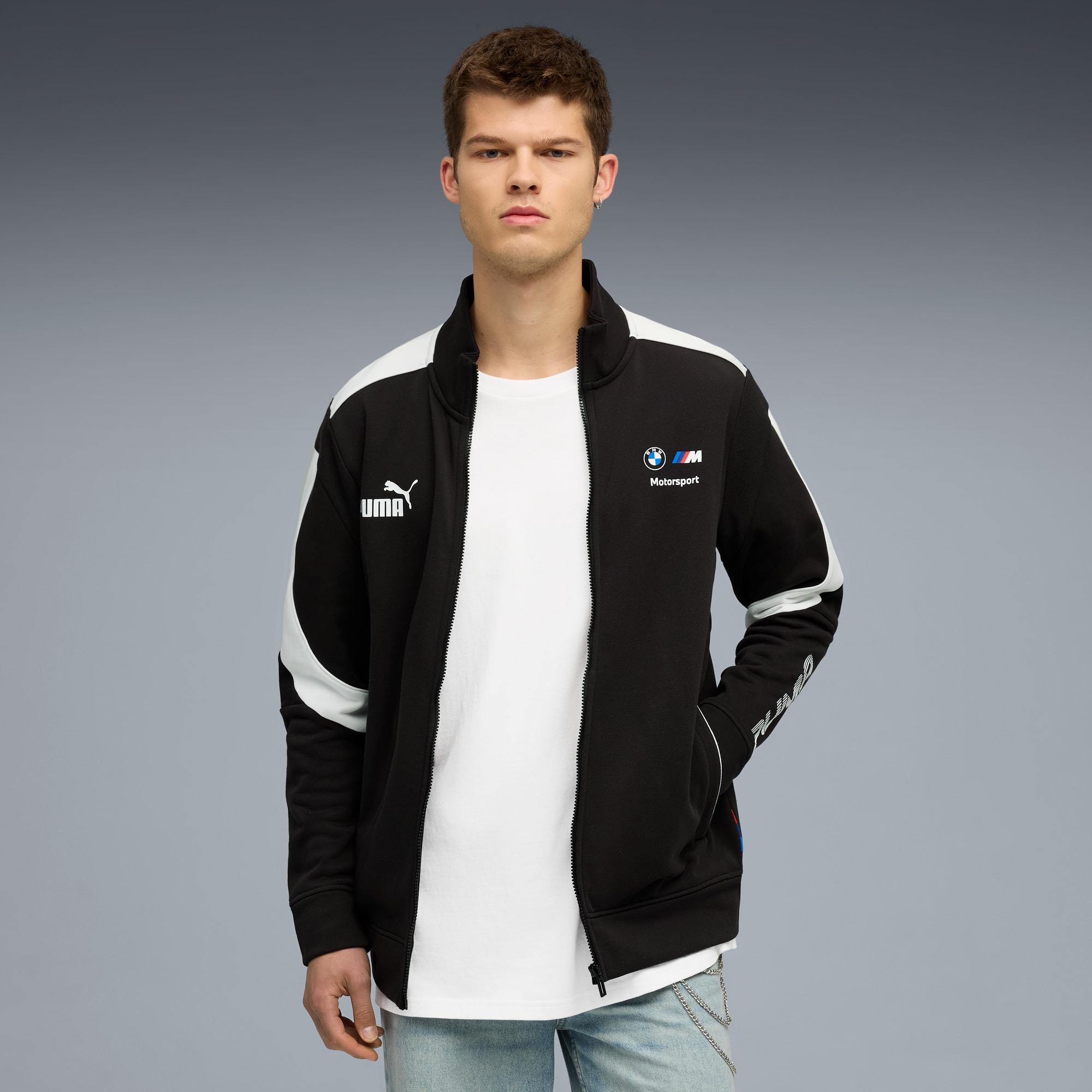 Giacca sportiva BMW M Motorsport MT7 da uomo, PUMA Black, large