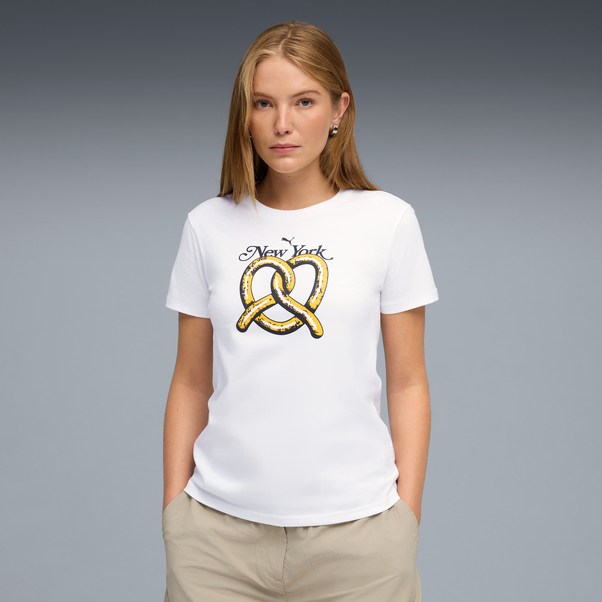 NYC Women's Pretzel Graphic Tee | PUMA