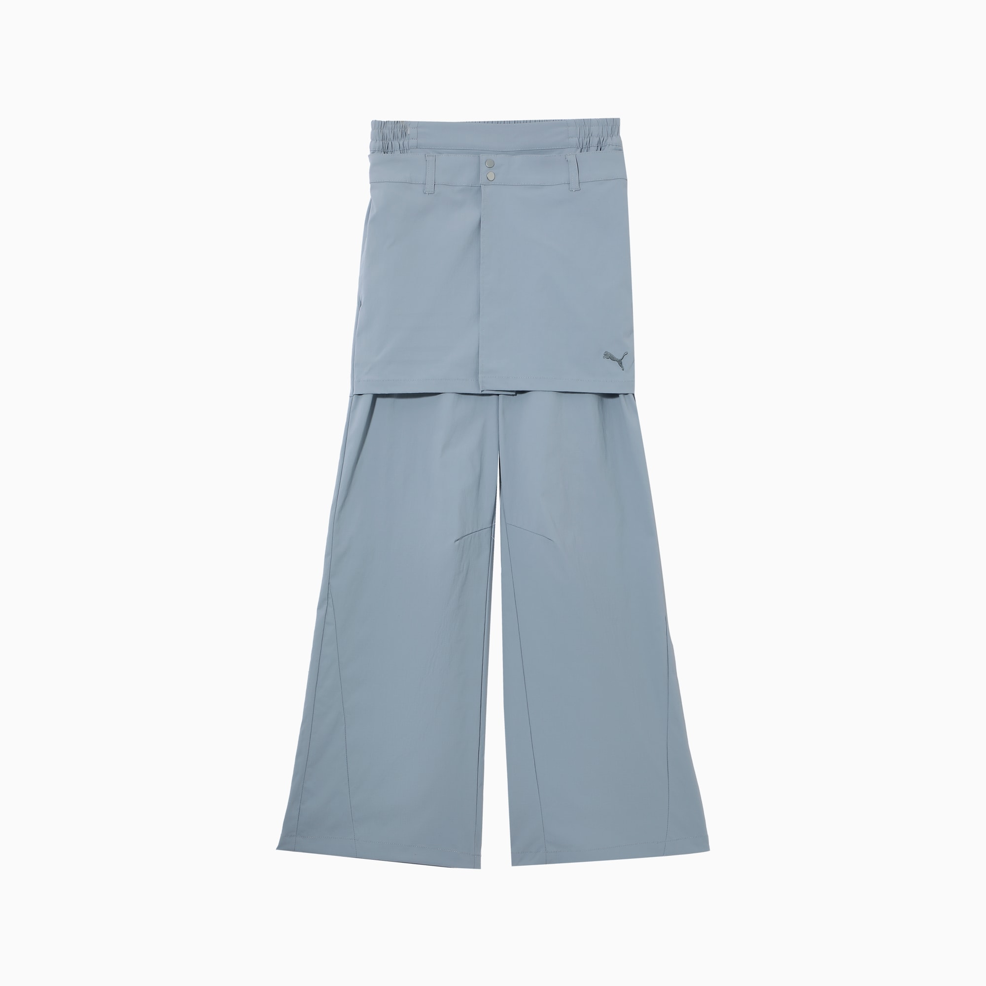 DARE TO Woven Pants for Women, Gray Fog, large-SEA
