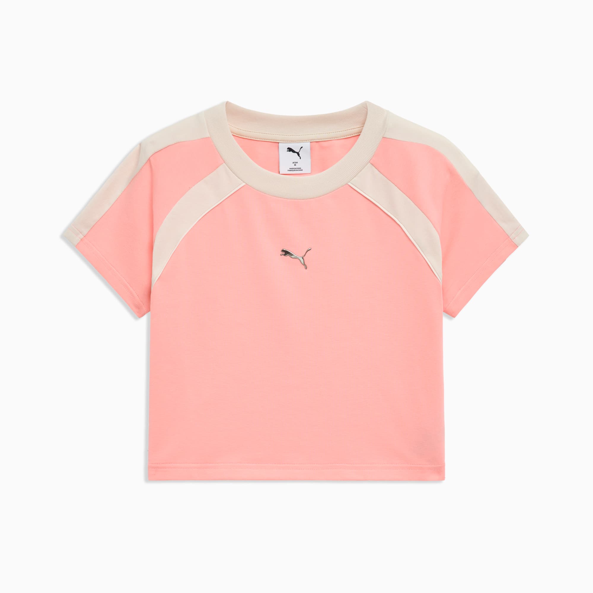 ★ PUMA★ Dare to Short Sleeve Tee Peach Smoothie 63324918 DARE TO Short Sleeve Tee Women | Peach Smoothie | PUMA Shop