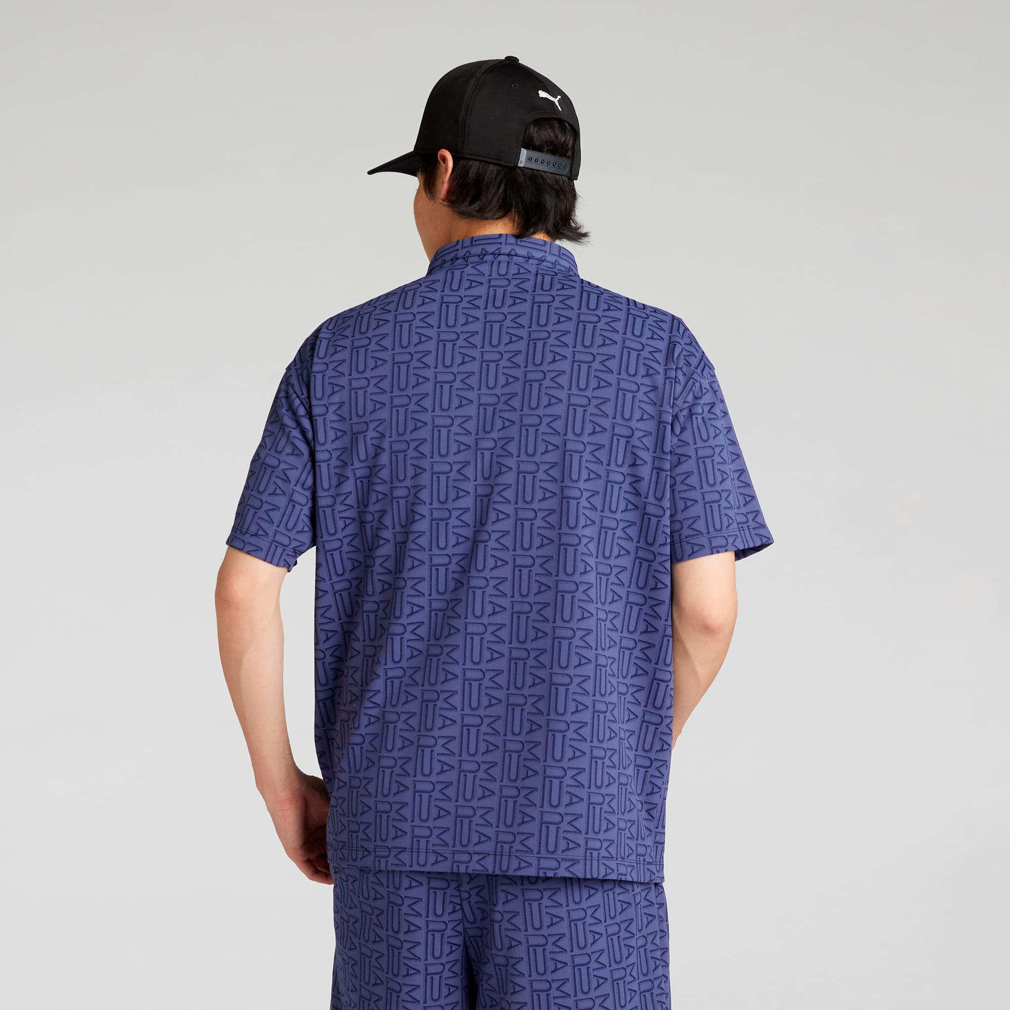 PUMA公式】メンズ ゴルフ FOG ジャガード AOP 半袖 ポロシャツ