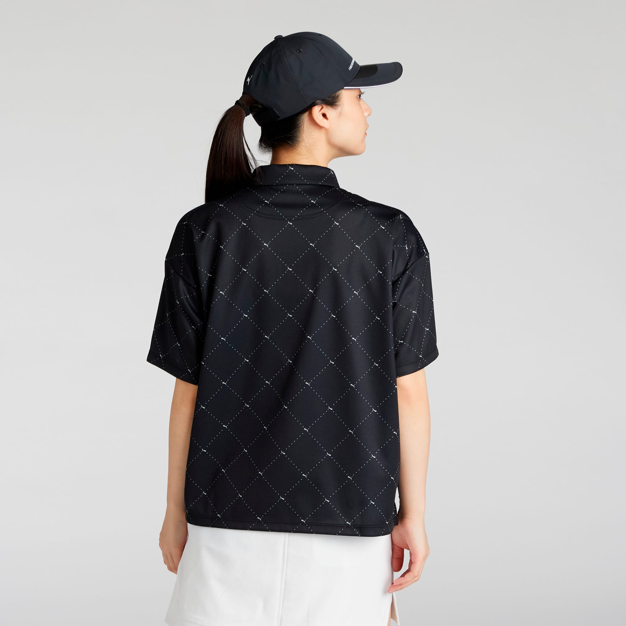 ポロシャツ ポロ PUMA プーマ ウィメンズ ゴルフ SB アーガイル AOP 半袖 ポロシャツ レディース PUMA公式】ウィメンズ ゴルフ SB アーガイル AOP 半袖 ポロシャツ