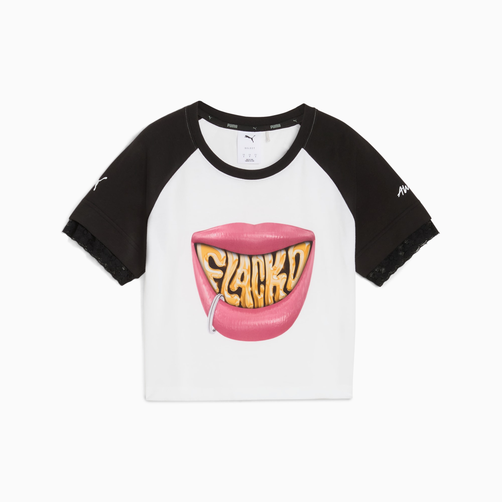 【PUMA】M A$AP ROCKY FLACKO SMILE WH 国内発送 A$AP ROCKY x PUMA Flacko Smile Baby Tee Women | PUMA