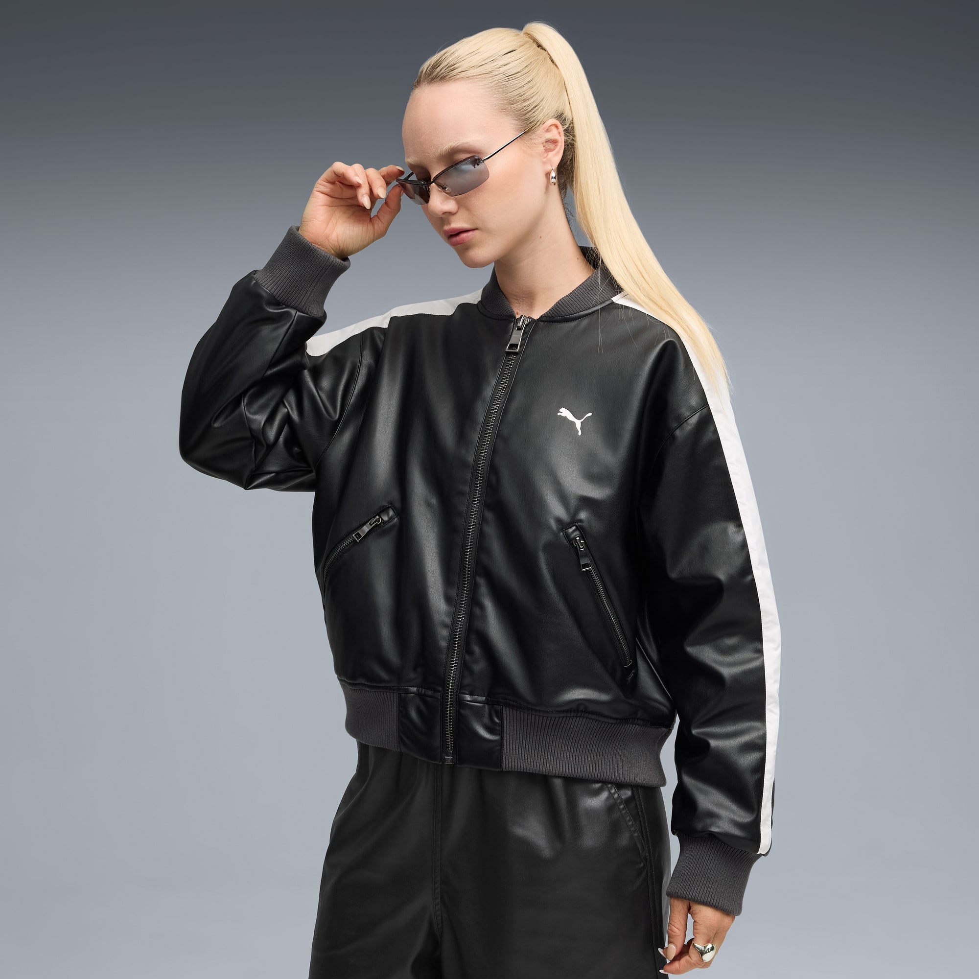 Bomber T7 Femme, PUMA Black, large