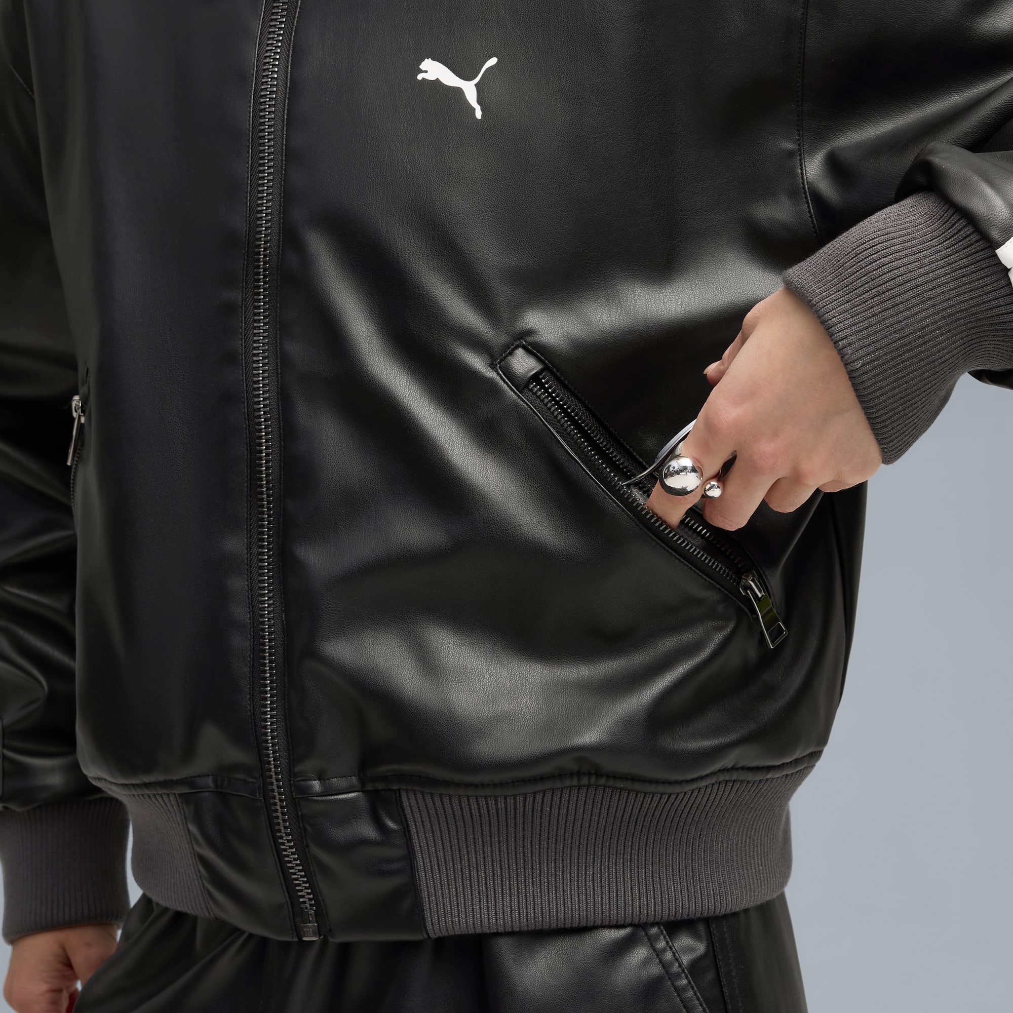 Bomber T7 Femme, PUMA Black, large