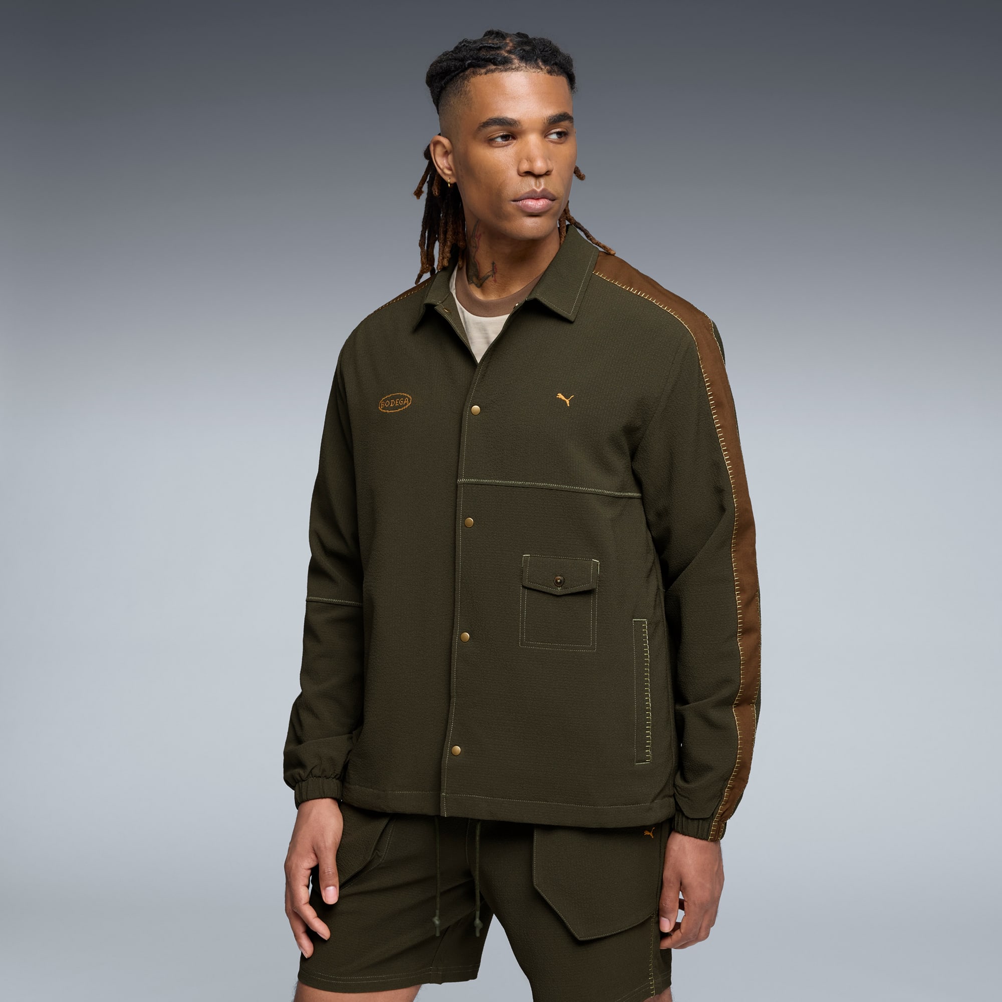 PUMA x BODEGA T7 Men's Coach's Jacket | PUMA