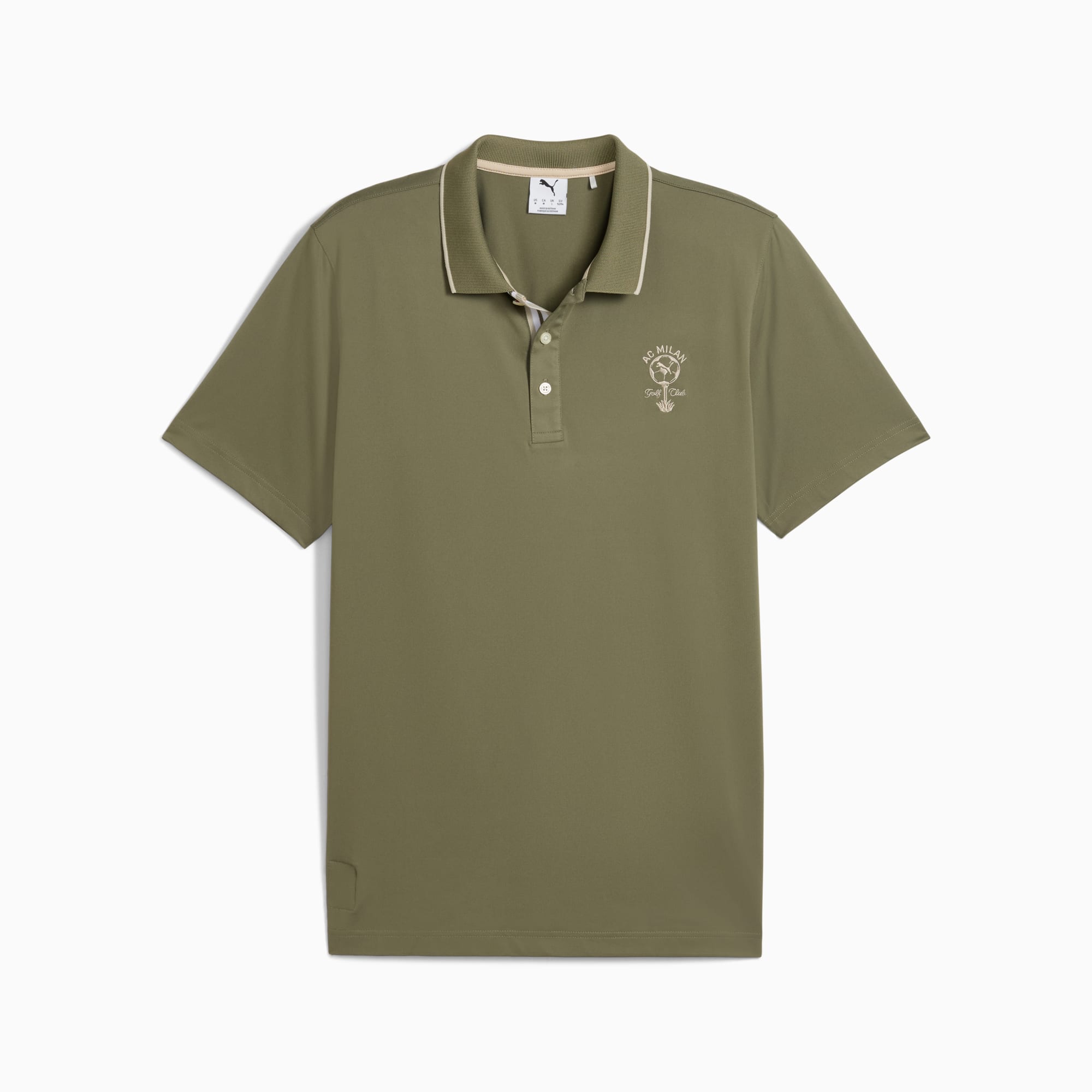 Polo de golf PUMA x AC Milan Homme, Dark Sage, large
