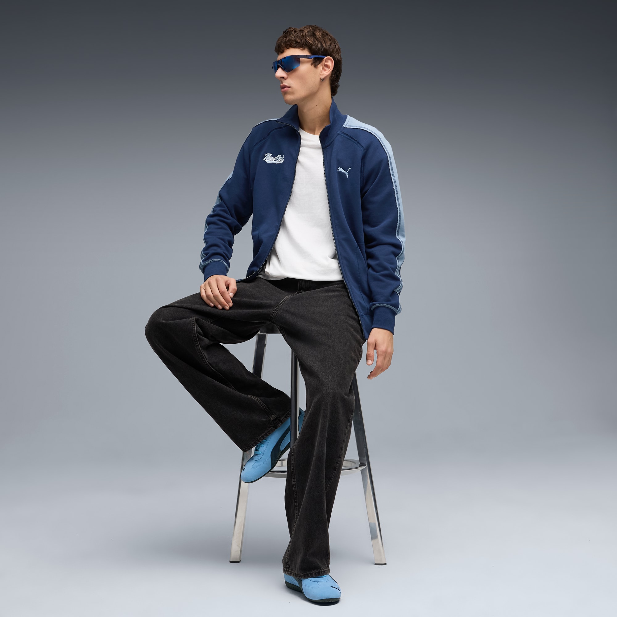 トップス UNIVERSAL PRODUCTS JERSEY TRACK JACKET T7 NYC Men's Track Jacket | PUMA