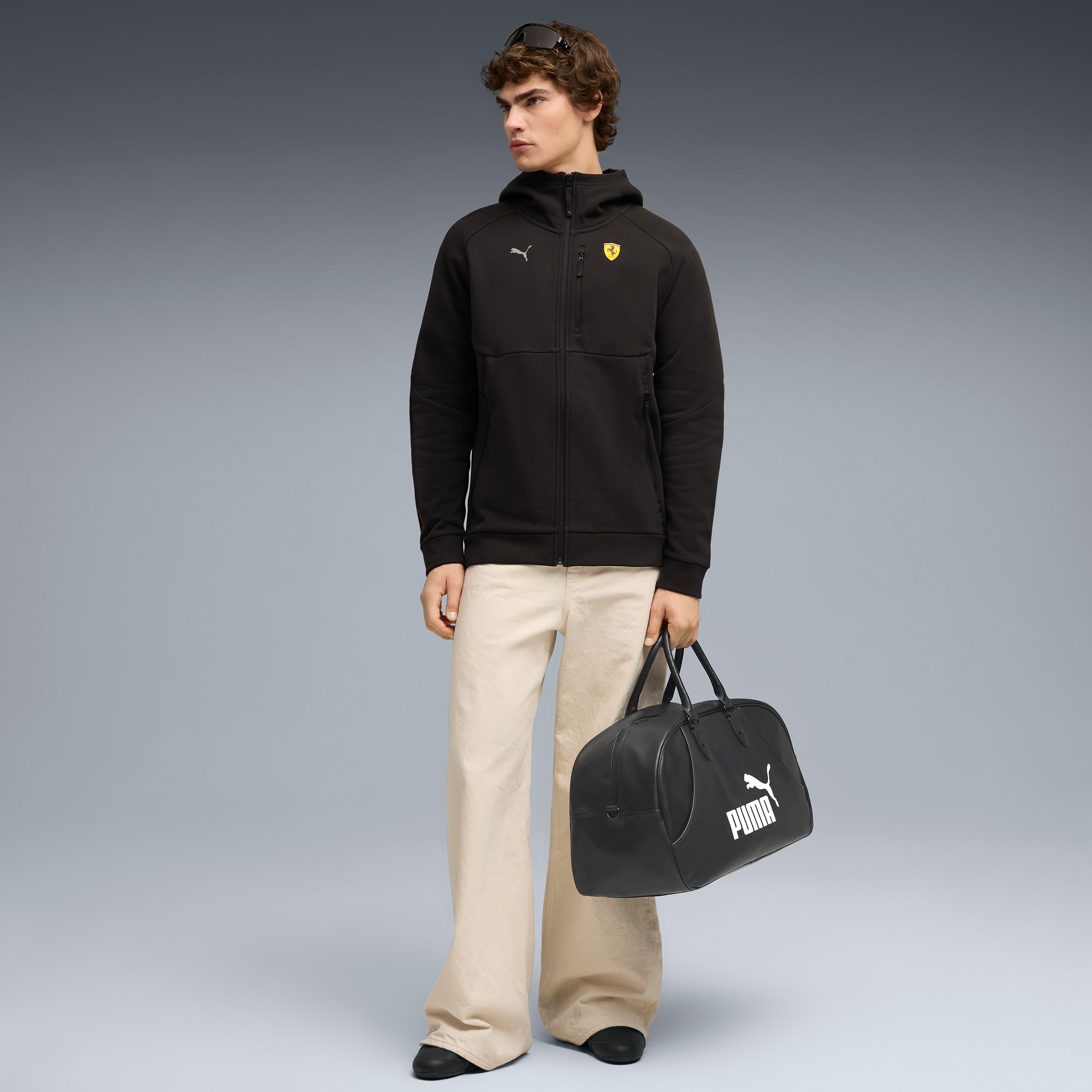 Scuderia Ferrari PUMATECH Men's Zip-Up Motorsport Sweat