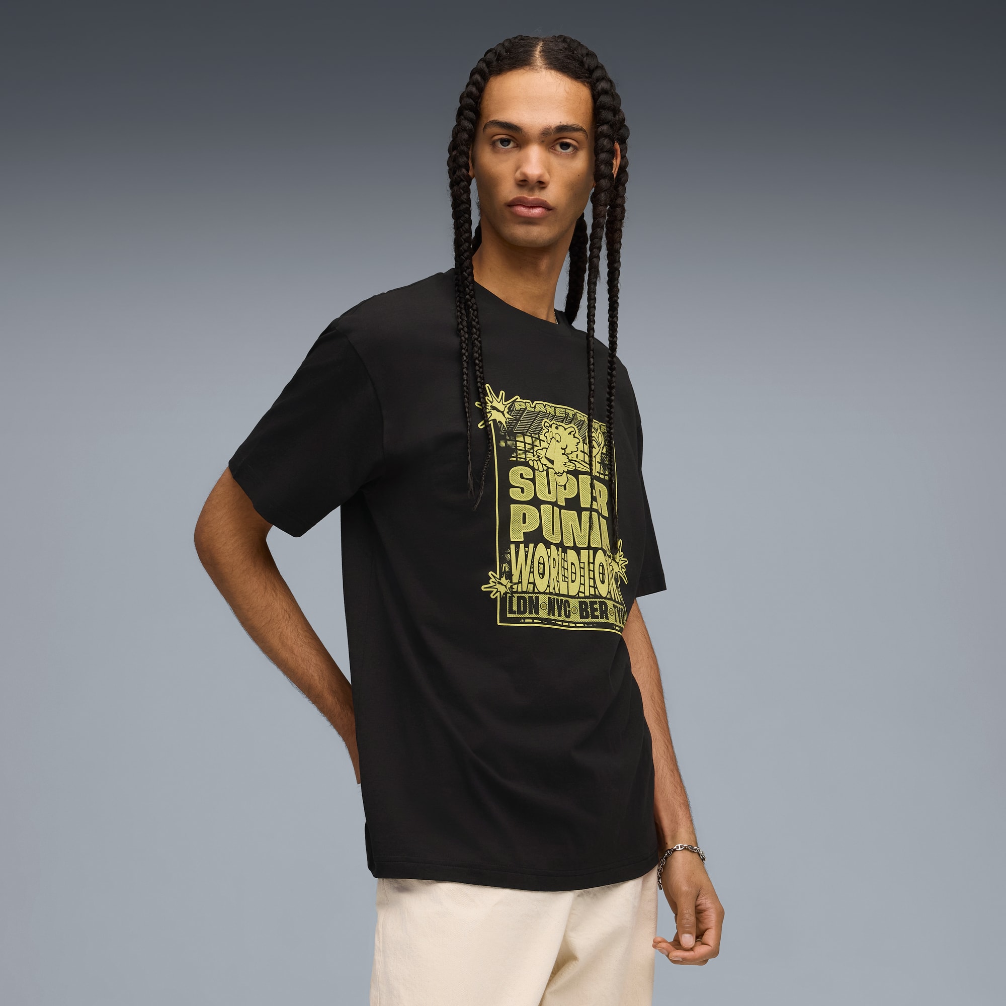★ プーマ Tシャツ ★ PUMA tシャツ プーマ GRAPHICS RUNNING イラストレーション T