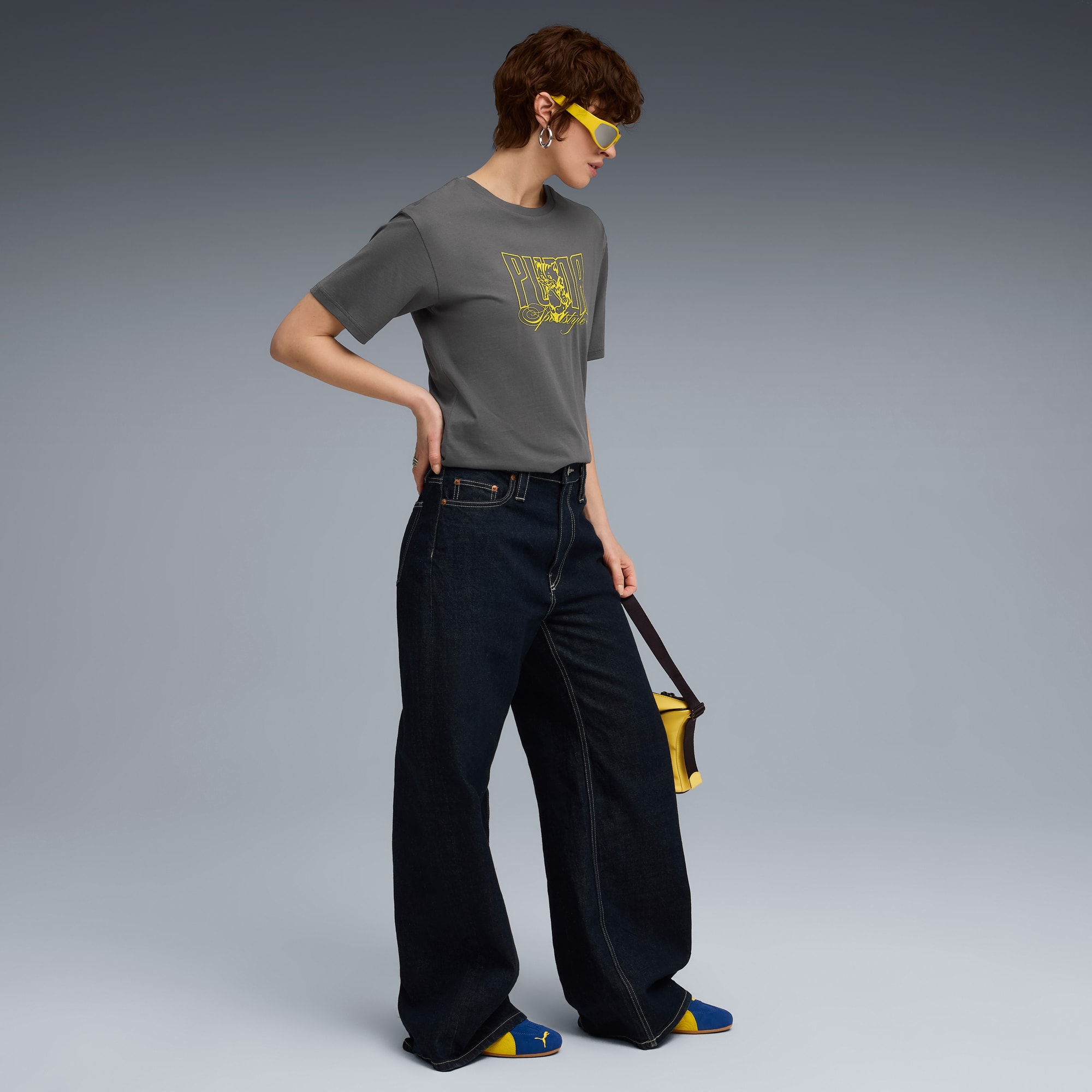 tシャツ PUMA プーマ ウィメンズ グラフィック キッチン リラックスド 半袖 Tシャツ レディース PUMA公式】ウィメンズ グラフィック キッチン リラックスド 半袖