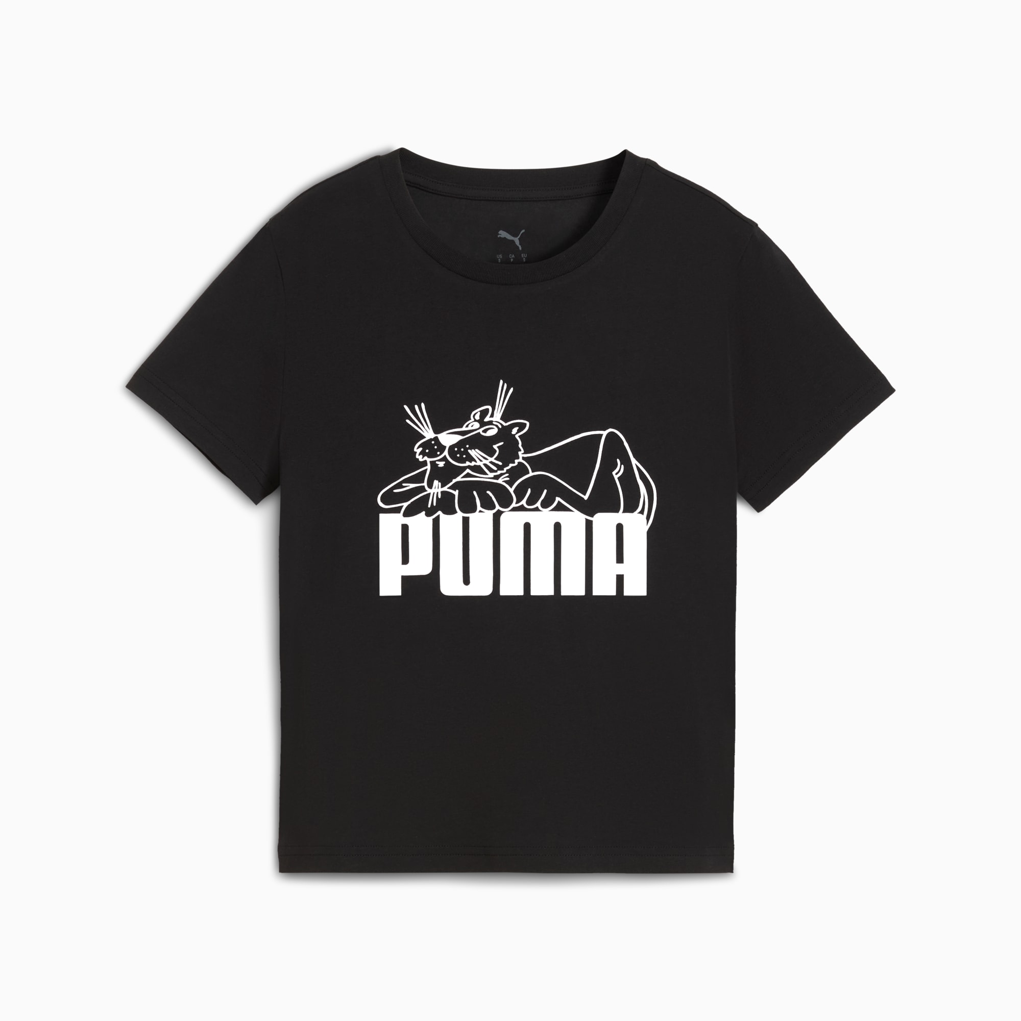 tシャツ PUMA プーマ ウィメンズ グラフィック スーパー プーマ スリム ショート 半袖Tシャツ レディース PUMA公式】ウィメンズ グラフィック スーパー プーマ スリム