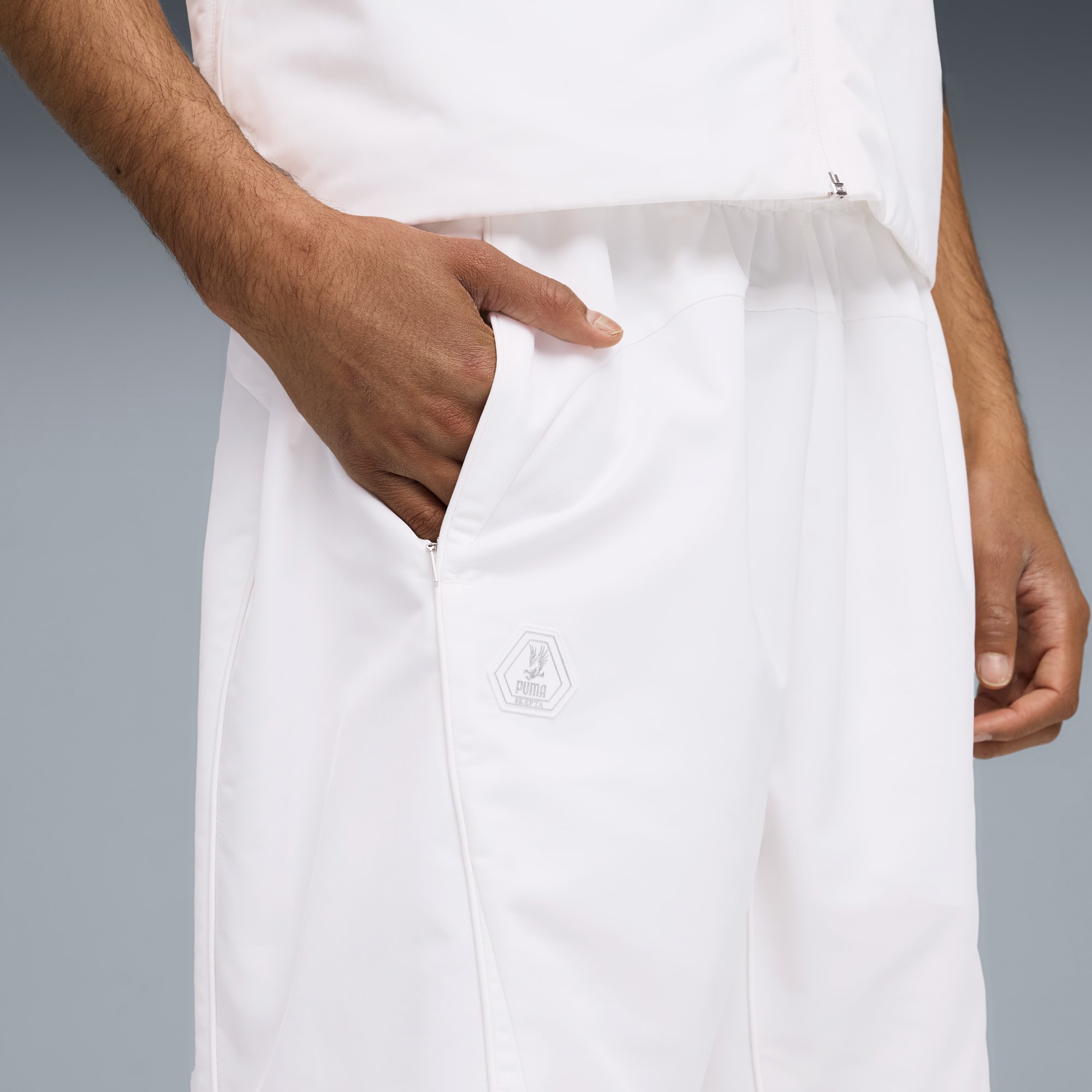 PUMA x SKEPTA CLRT Shorts Men, PUMA White, large