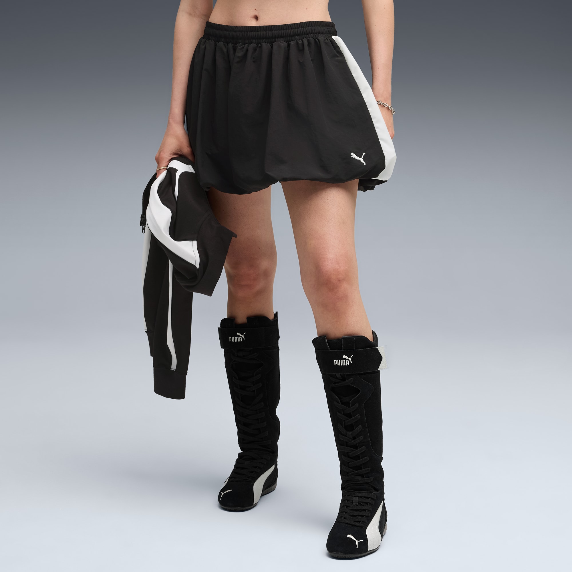 T7 Balloon Skirt Women | PUMA Black | PUMA Shop All PUMA | PUMA