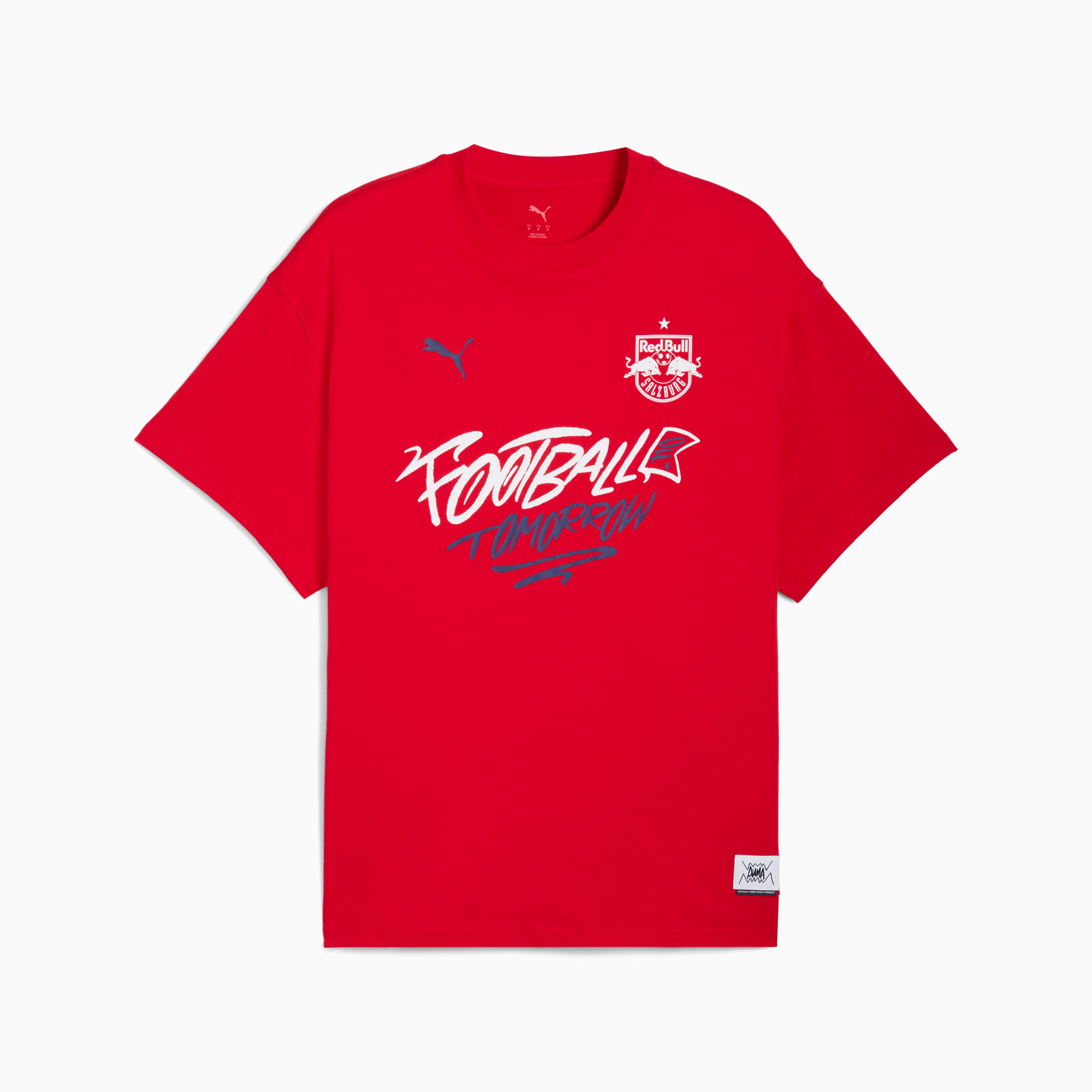 PUMA HOOPS x FC Red Bull Salzburg T-Shirt II Herren, PUMA Red, large