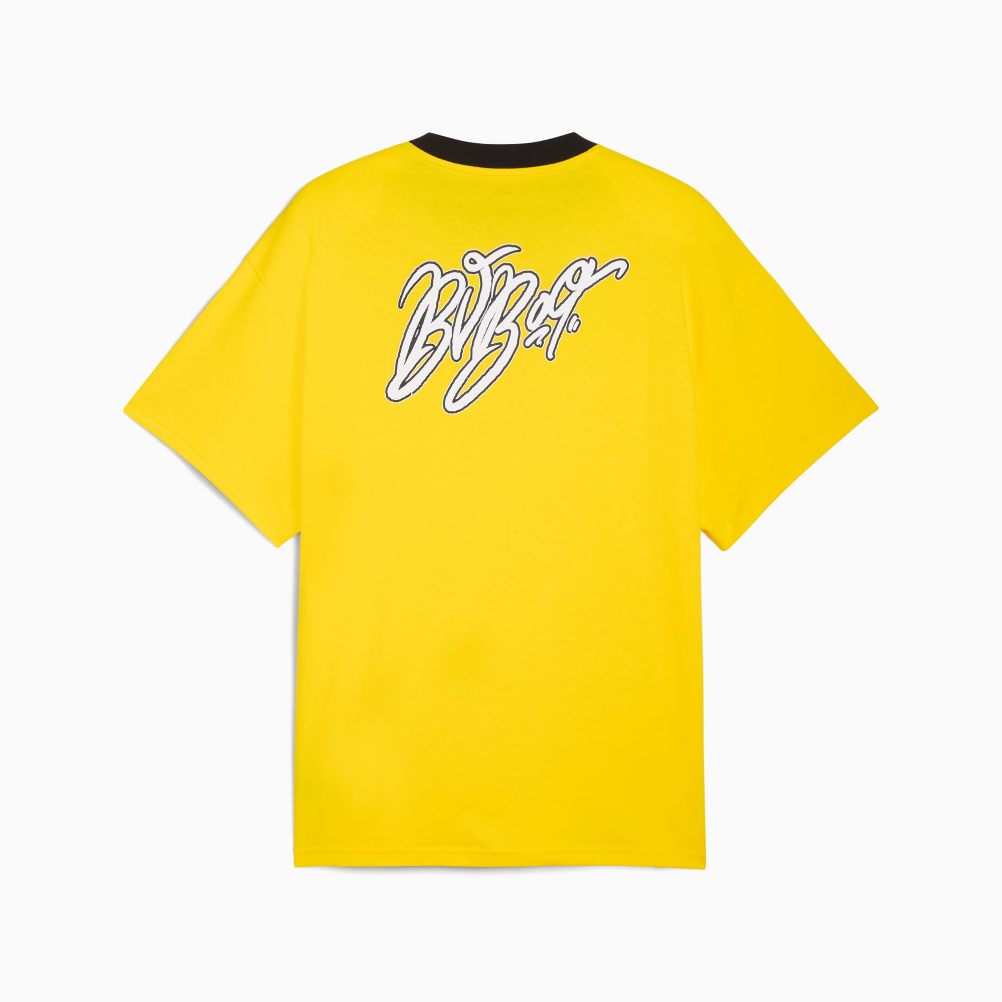 PUMA HOOPS x Borussia Dortmund T-Shirt II Herren, Faster Yellow, large