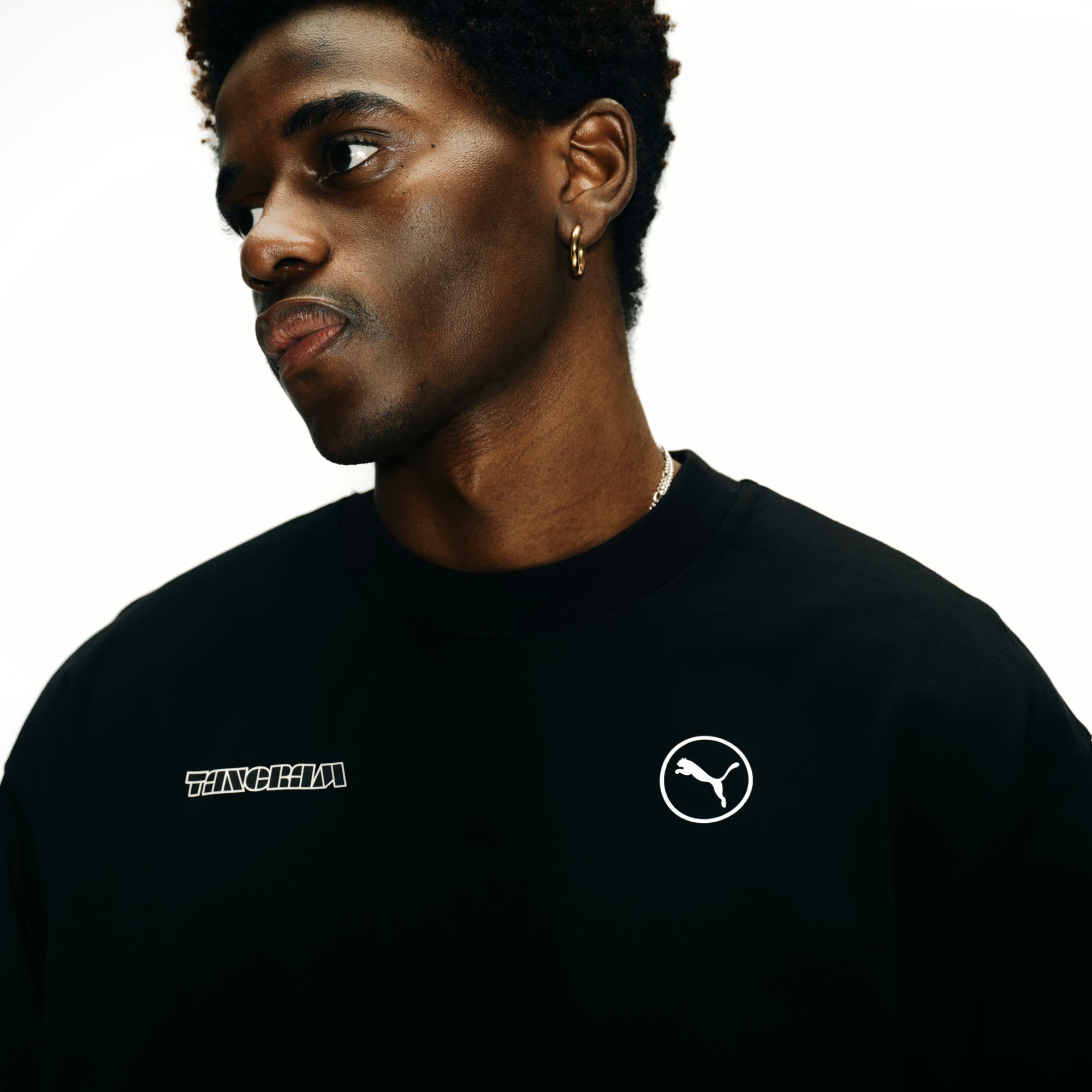 PUMA TANGRAM TEE ブラック TGA-MT180 PUMA公式】メンズ PUMA x TANGRAM 半袖 Tシャツ