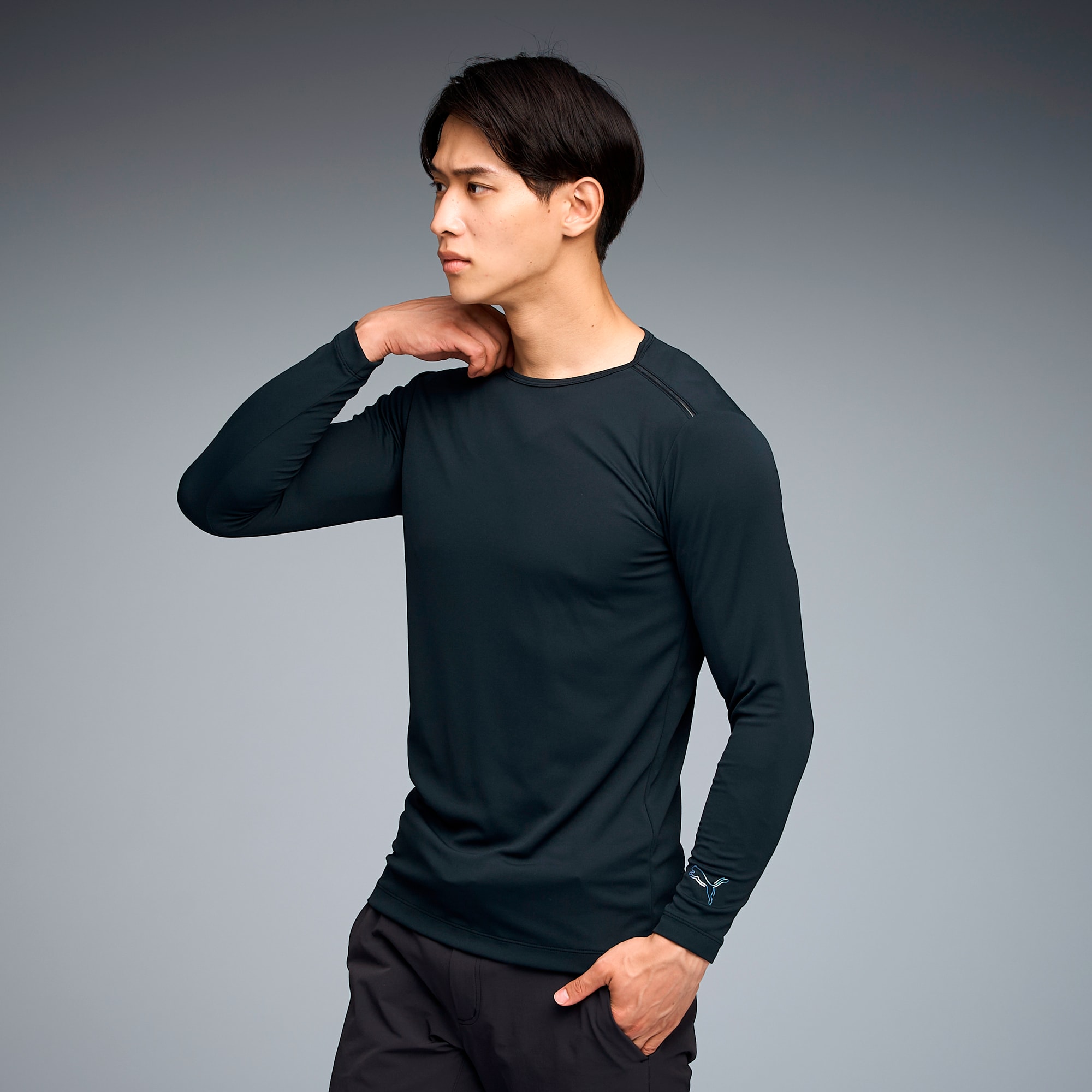 PUMA公式】メンズ ゴルフ シャドウキャット モックネック 長袖