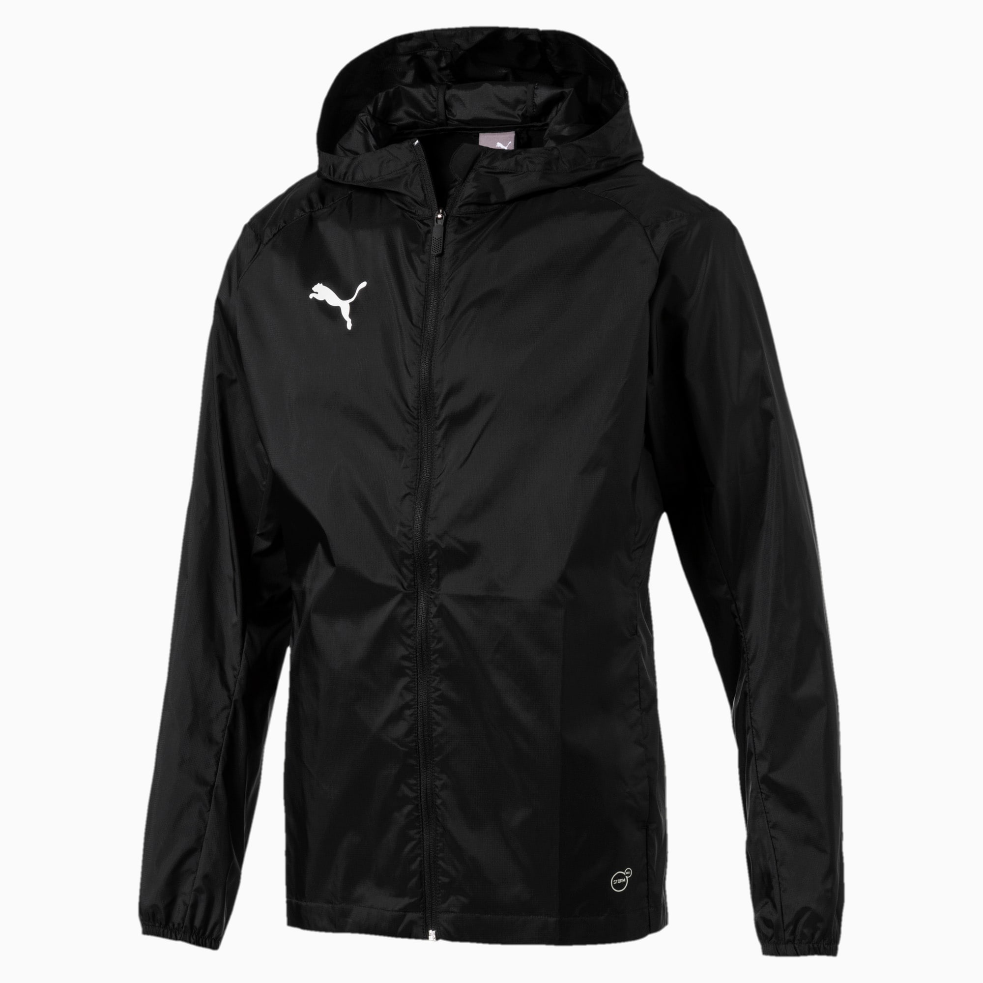 black puma windbreaker