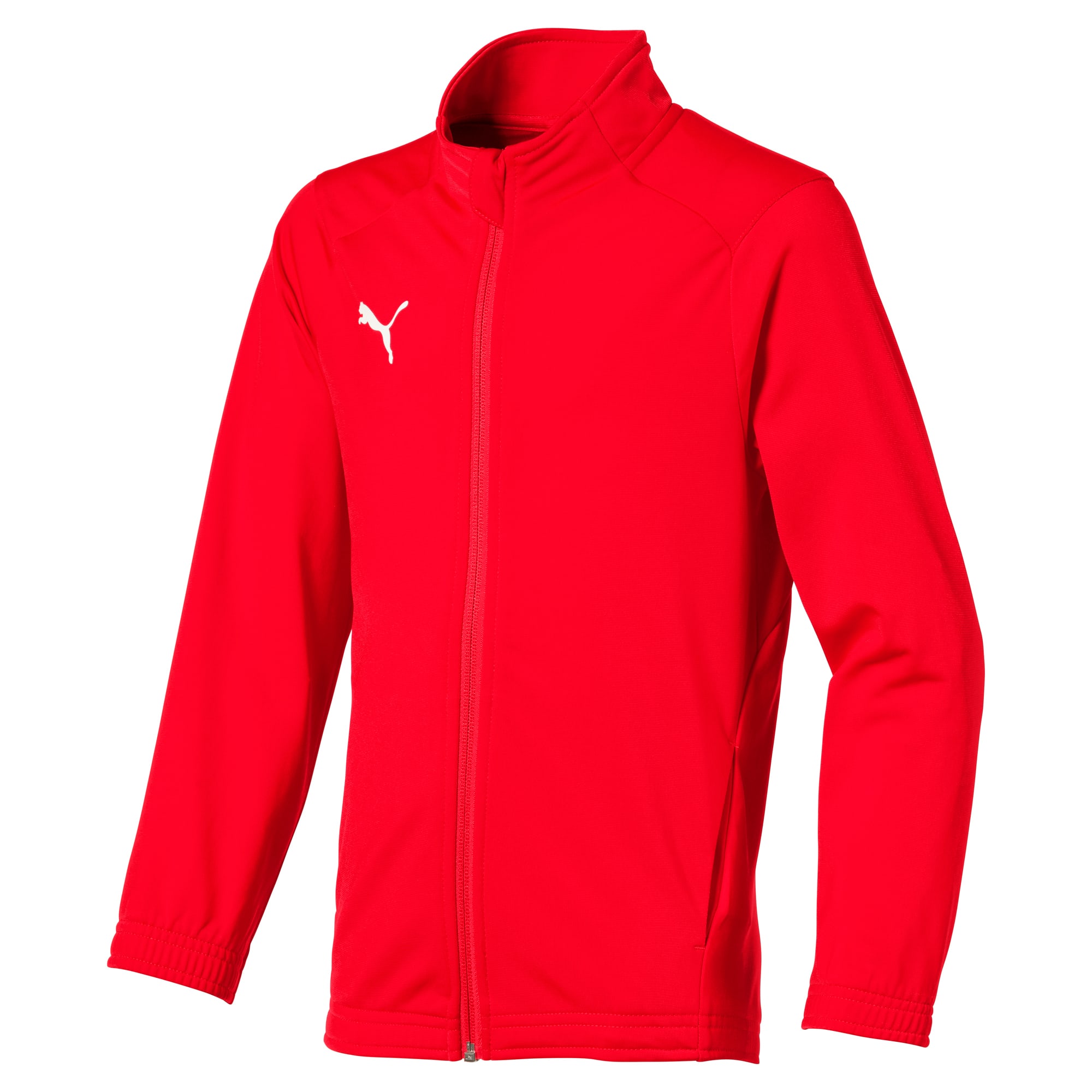 puma red and white jacket