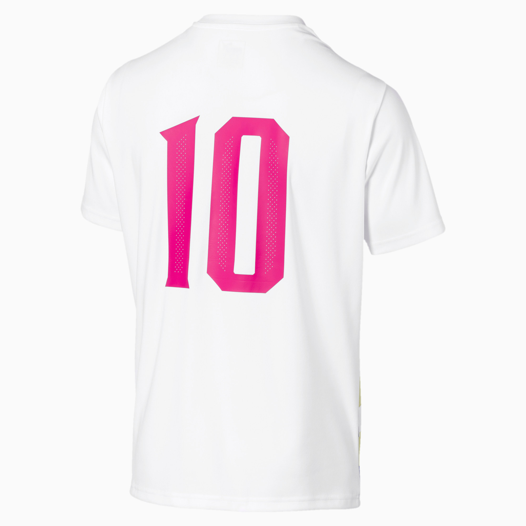 pink and white jersey